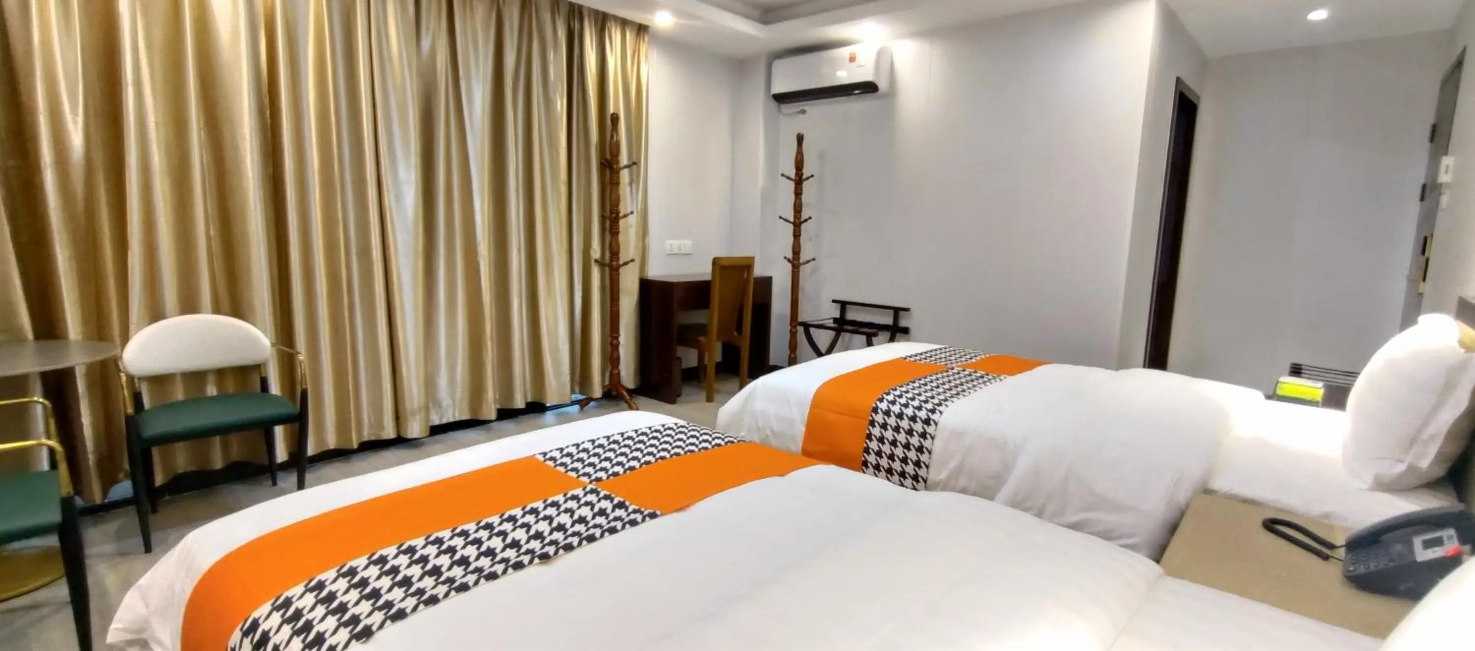 Photo of the whole room, Bed in Sky Garden Hotel