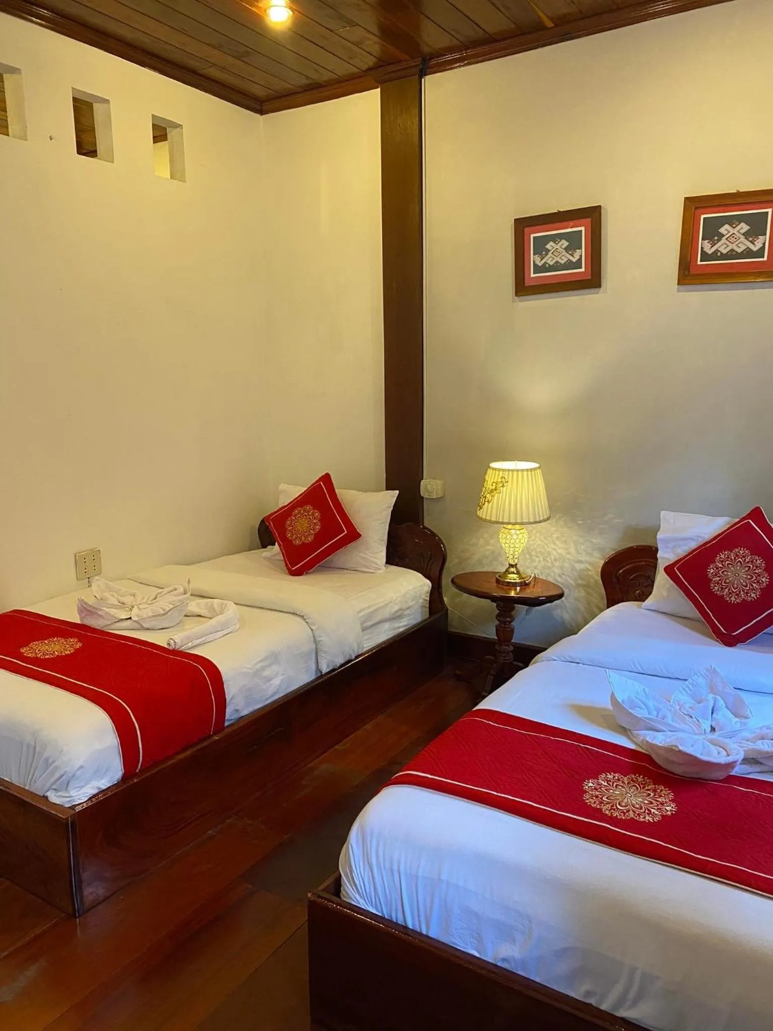 Bedroom, Bed in Golden Lotus Boutique Hotel
