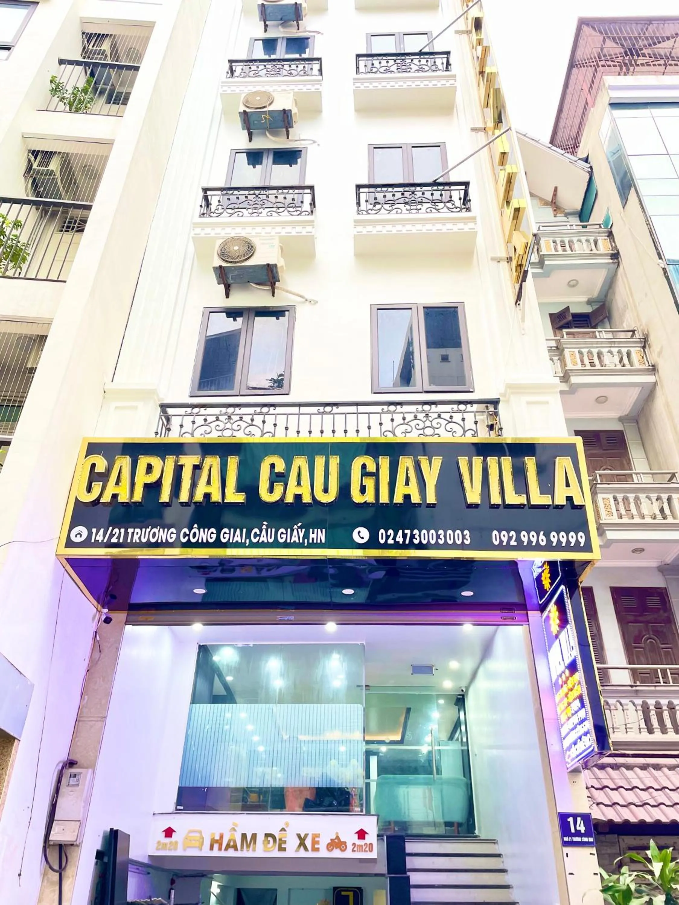 Property building in Capital CauGiay Hotel