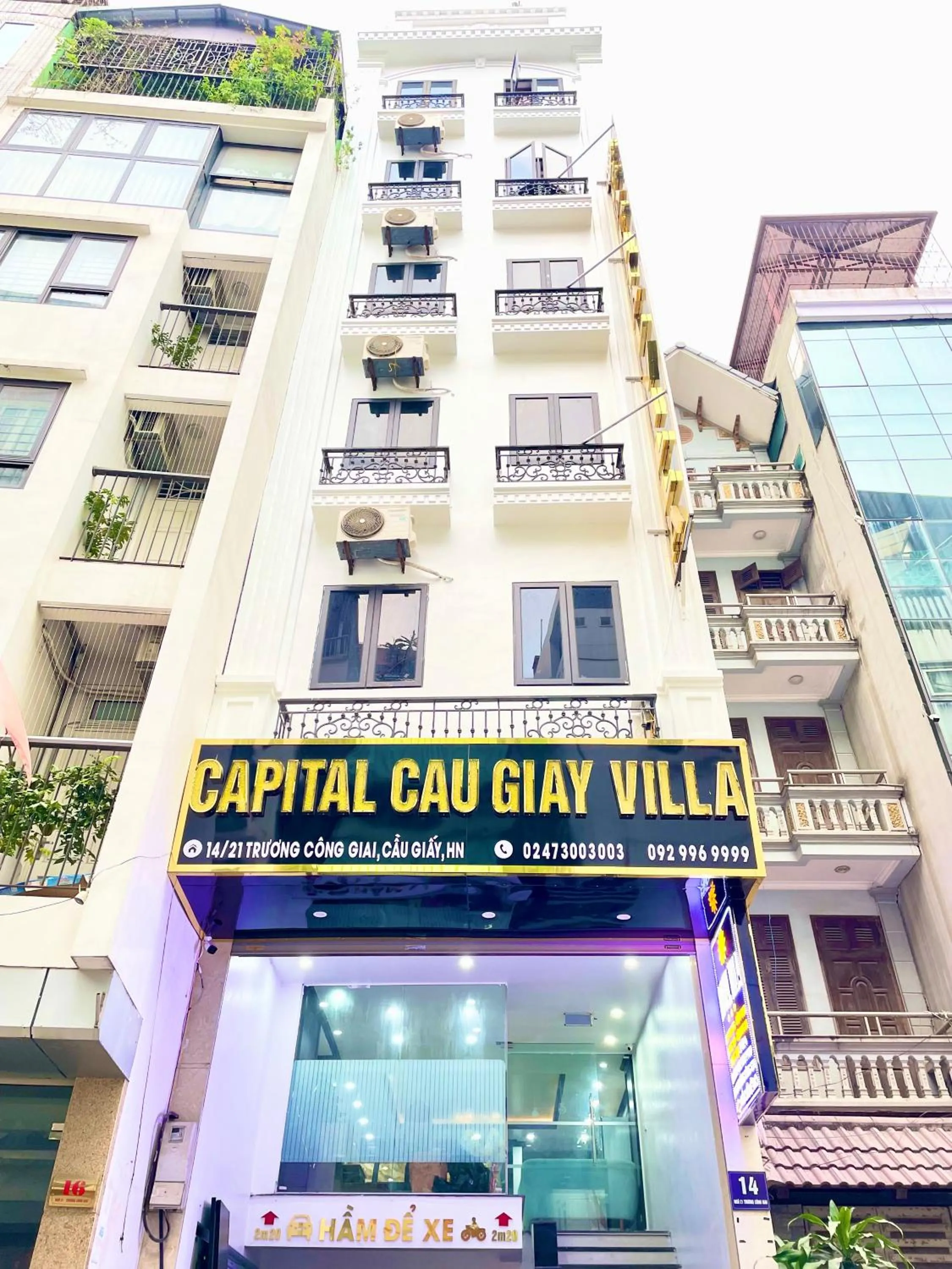 Property building in Capital CauGiay Hotel