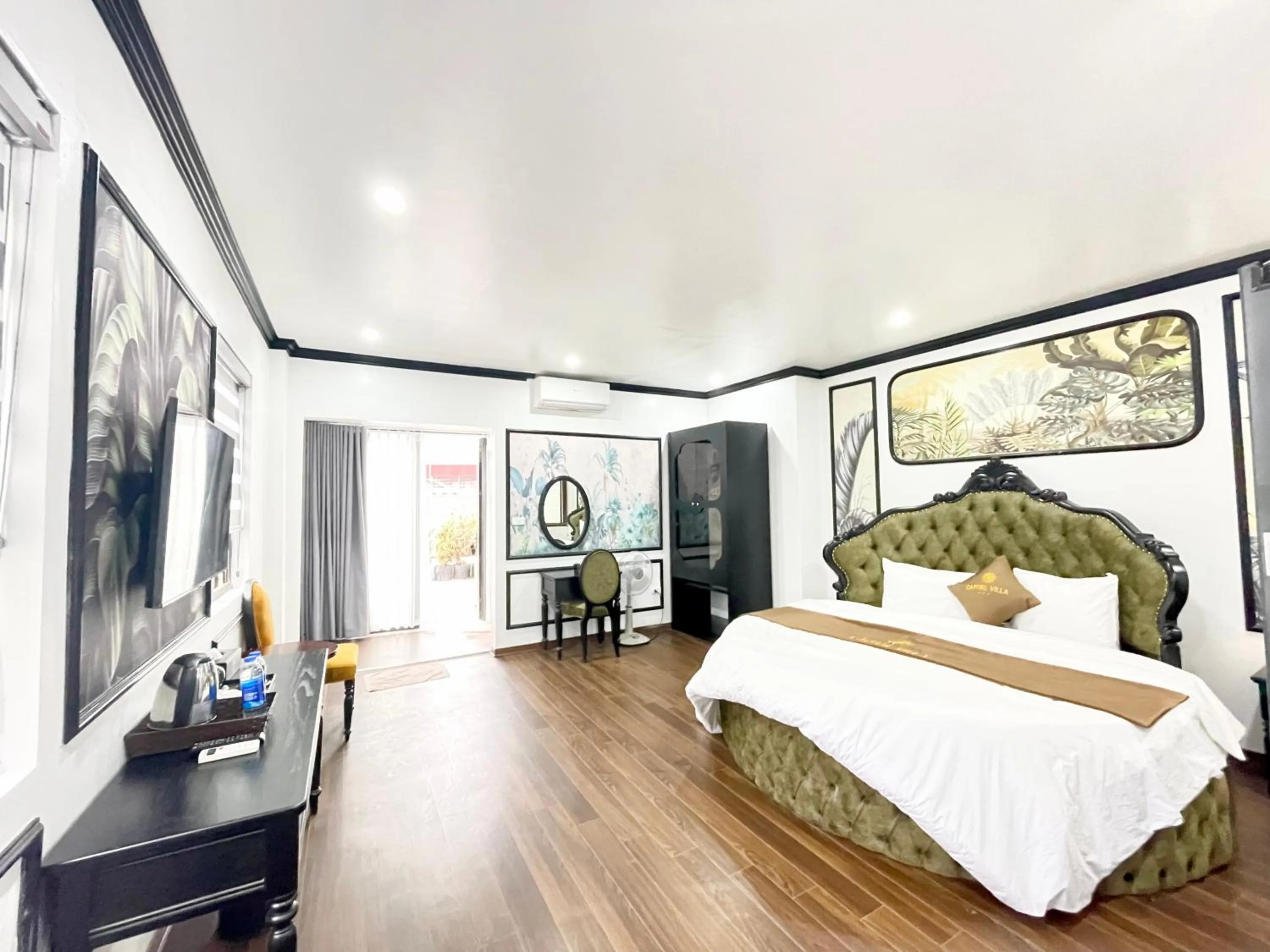 Bed in Capital CauGiay Hotel