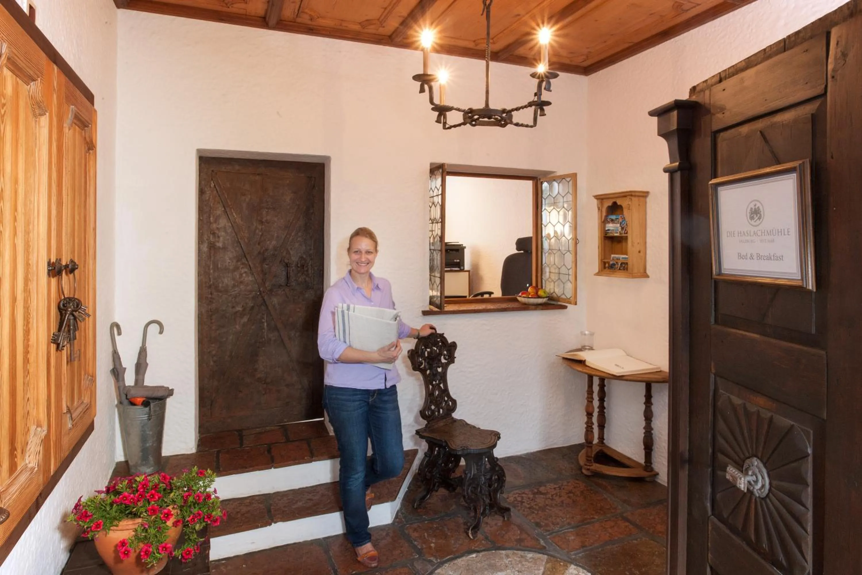 Facade/entrance in Die Haslachmühle