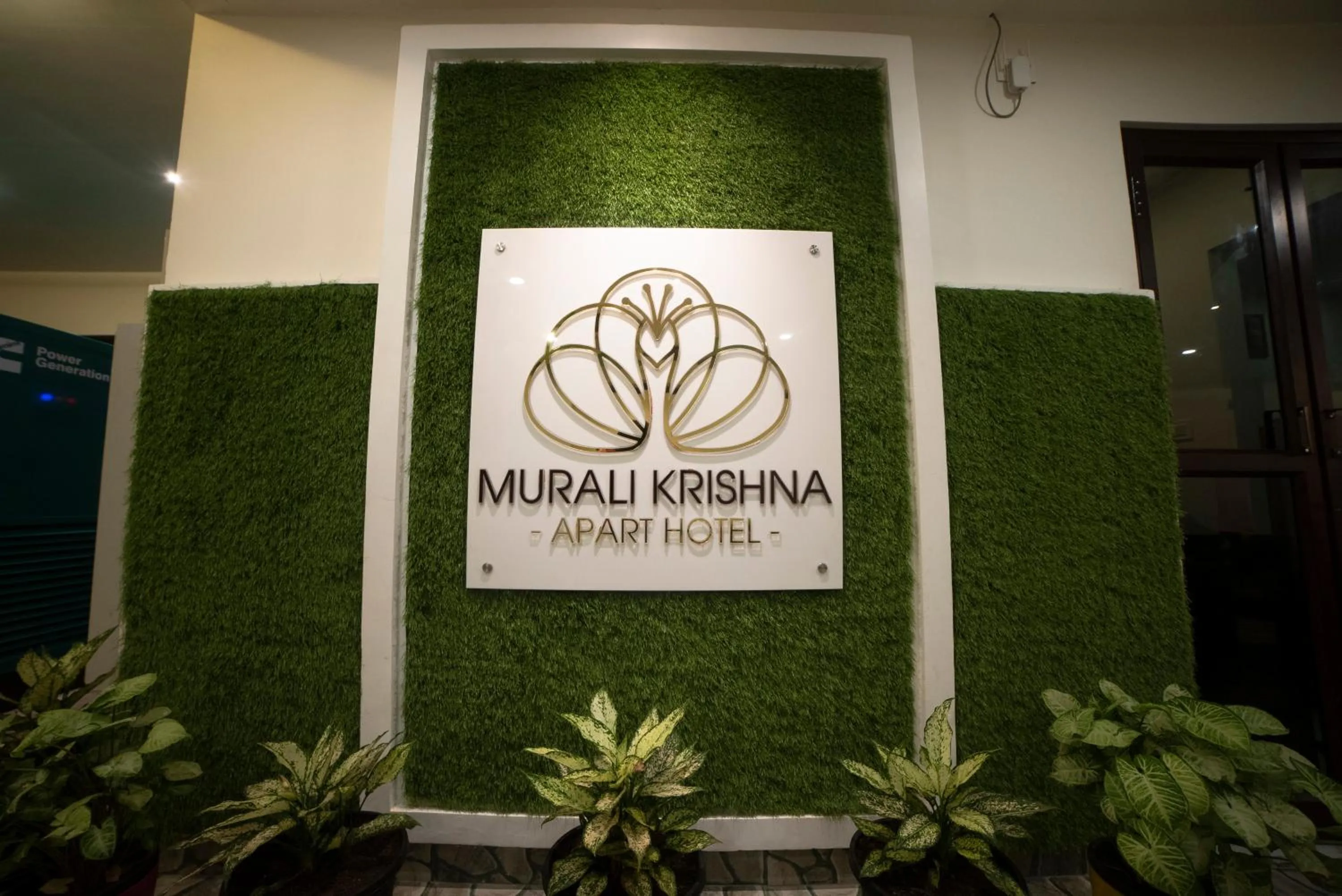 Garden in MURALI KRISHNA APART HOTEL