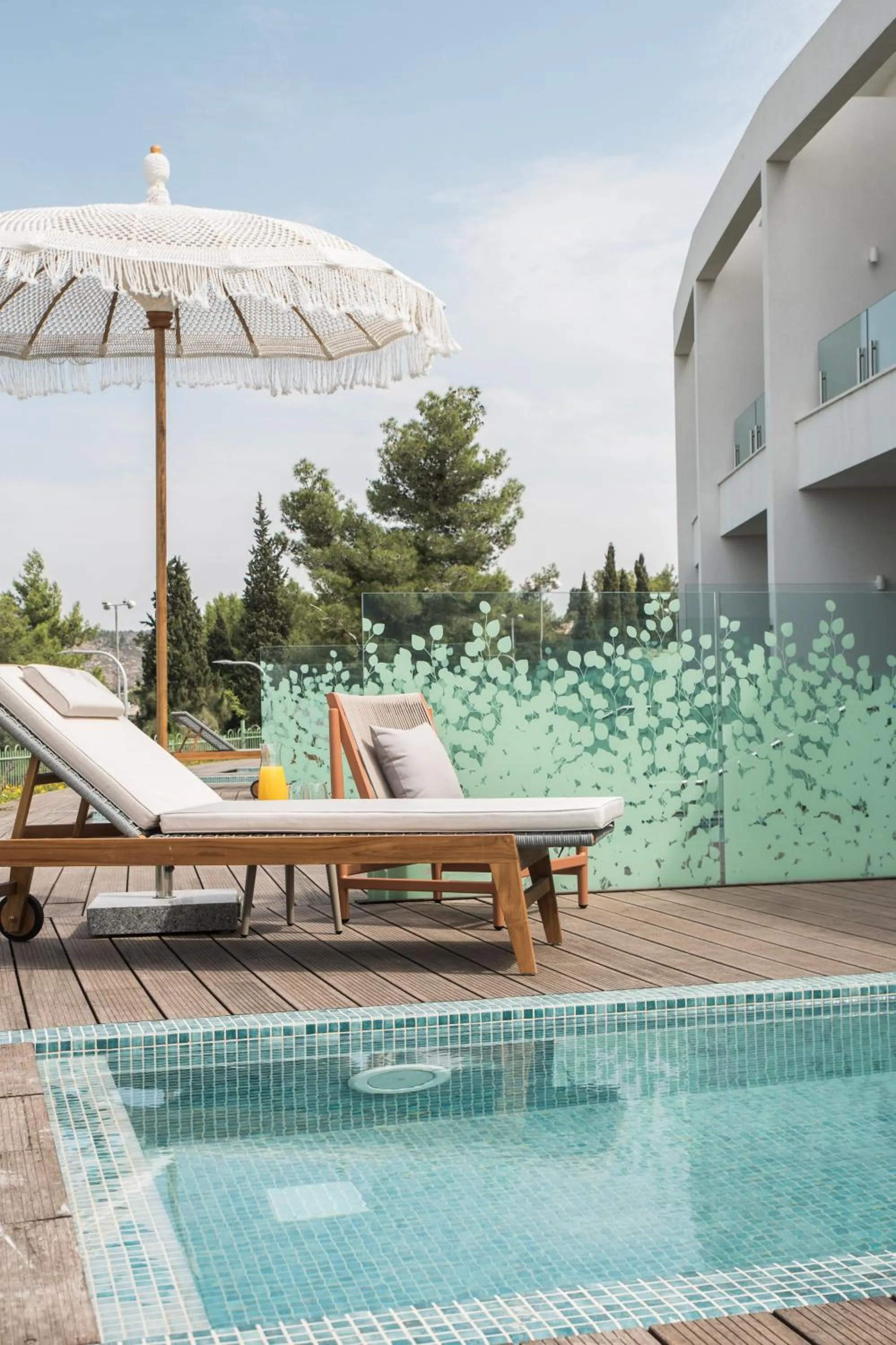 Swimming pool in Almond Hotel - Adults only