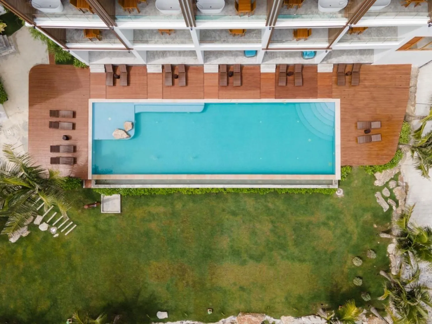 Swimming pool in X-Sea Khanom Harbor Bay Resort