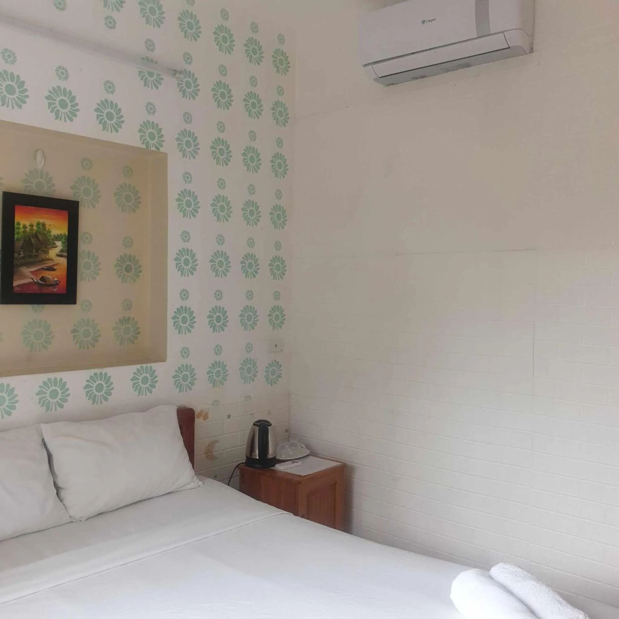 air conditioner, Bed in Cua Dai Beach Homestay