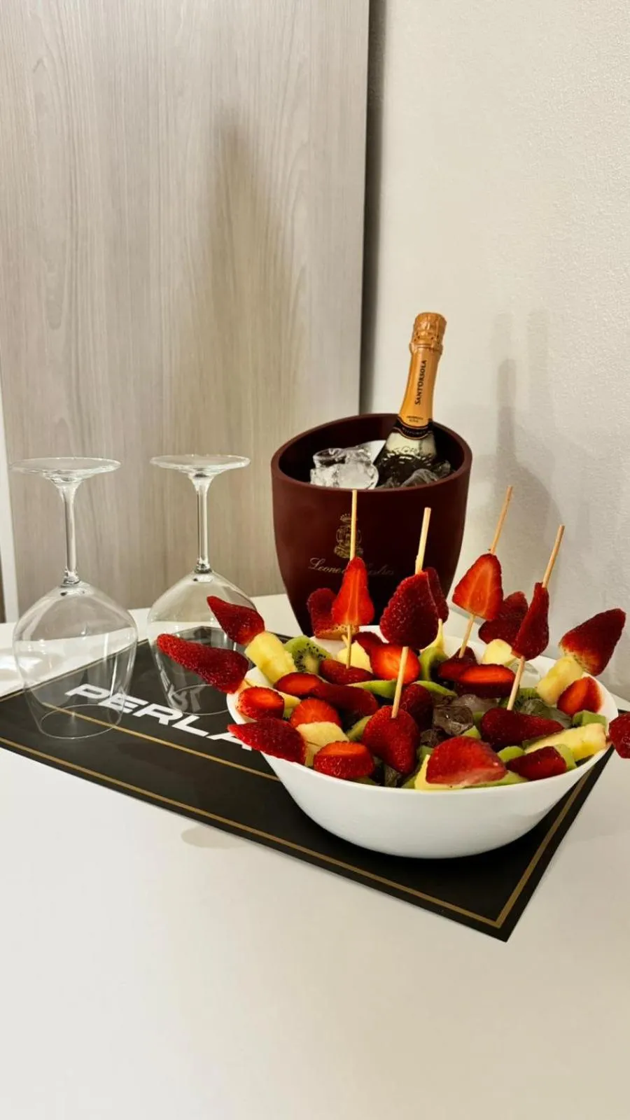 Food close-up in Perla Suite