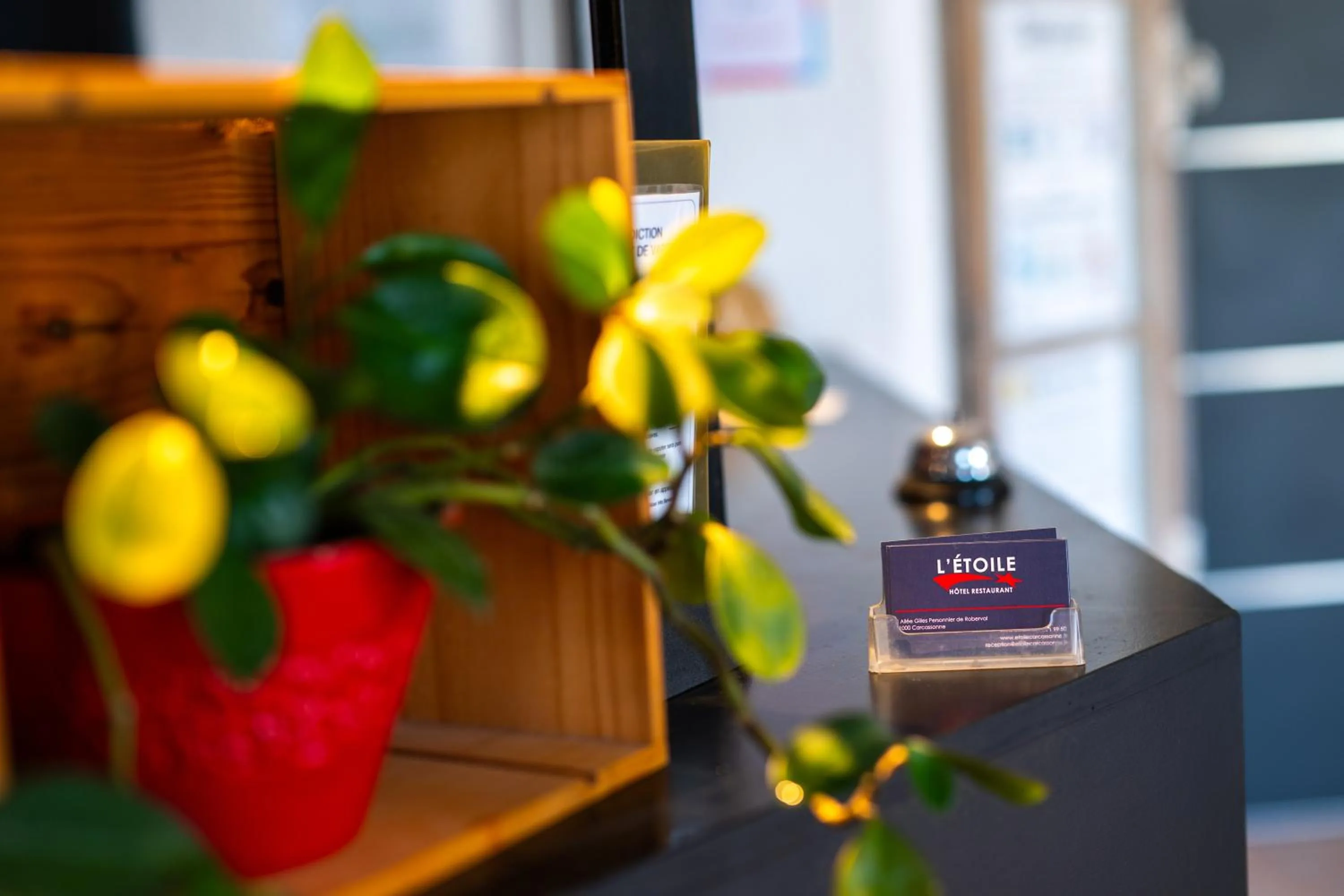 Property building in Hôtel L'Etoile Aéroport - A61