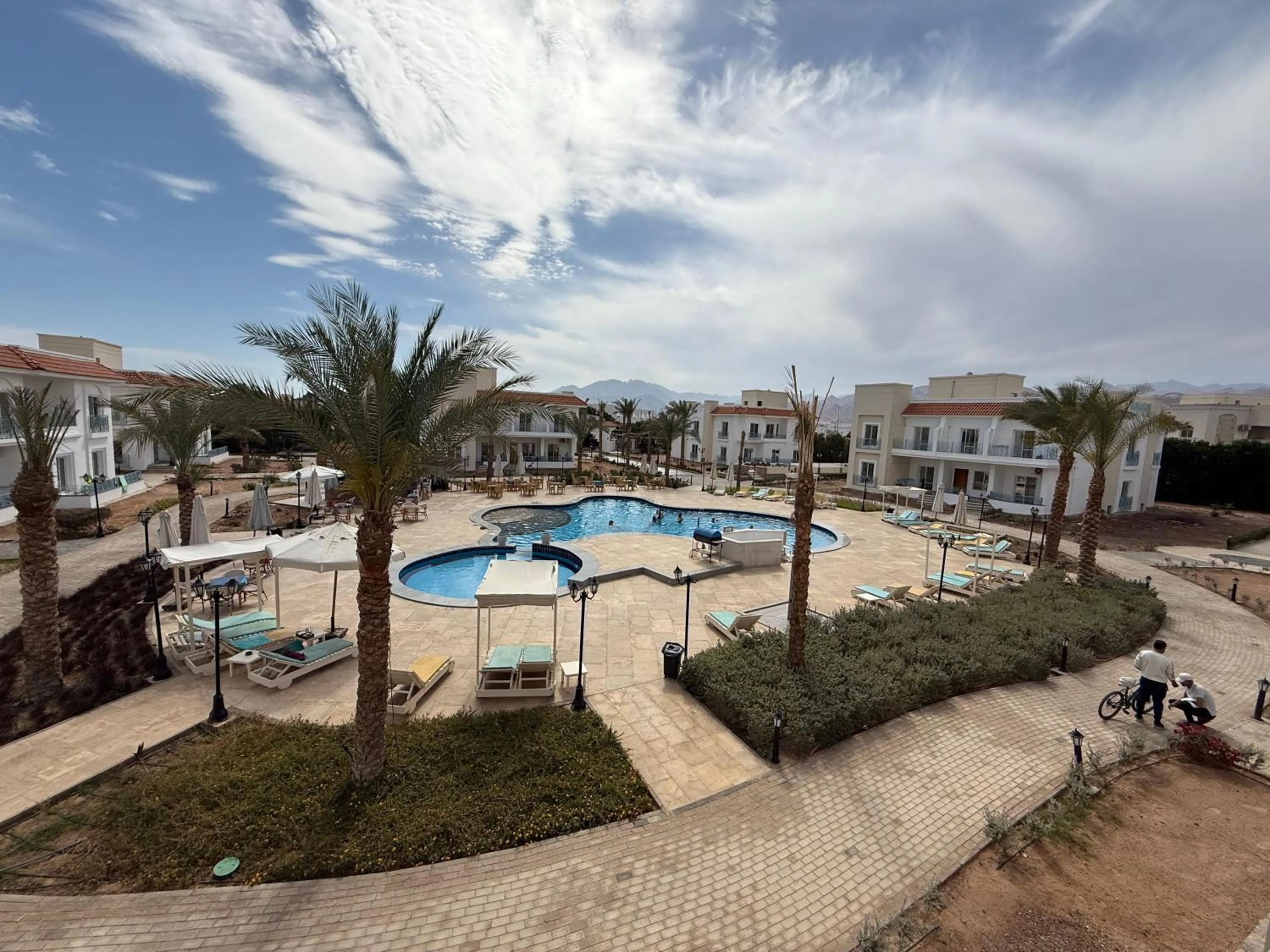 Swimming pool in Blue Residence Dahab