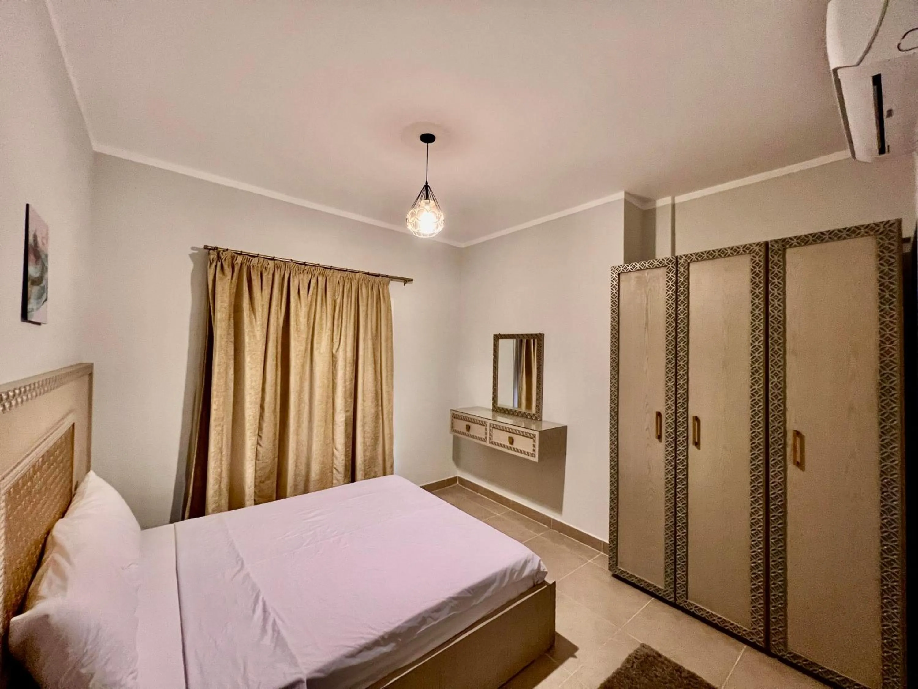 Bed in Blue Residence Dahab