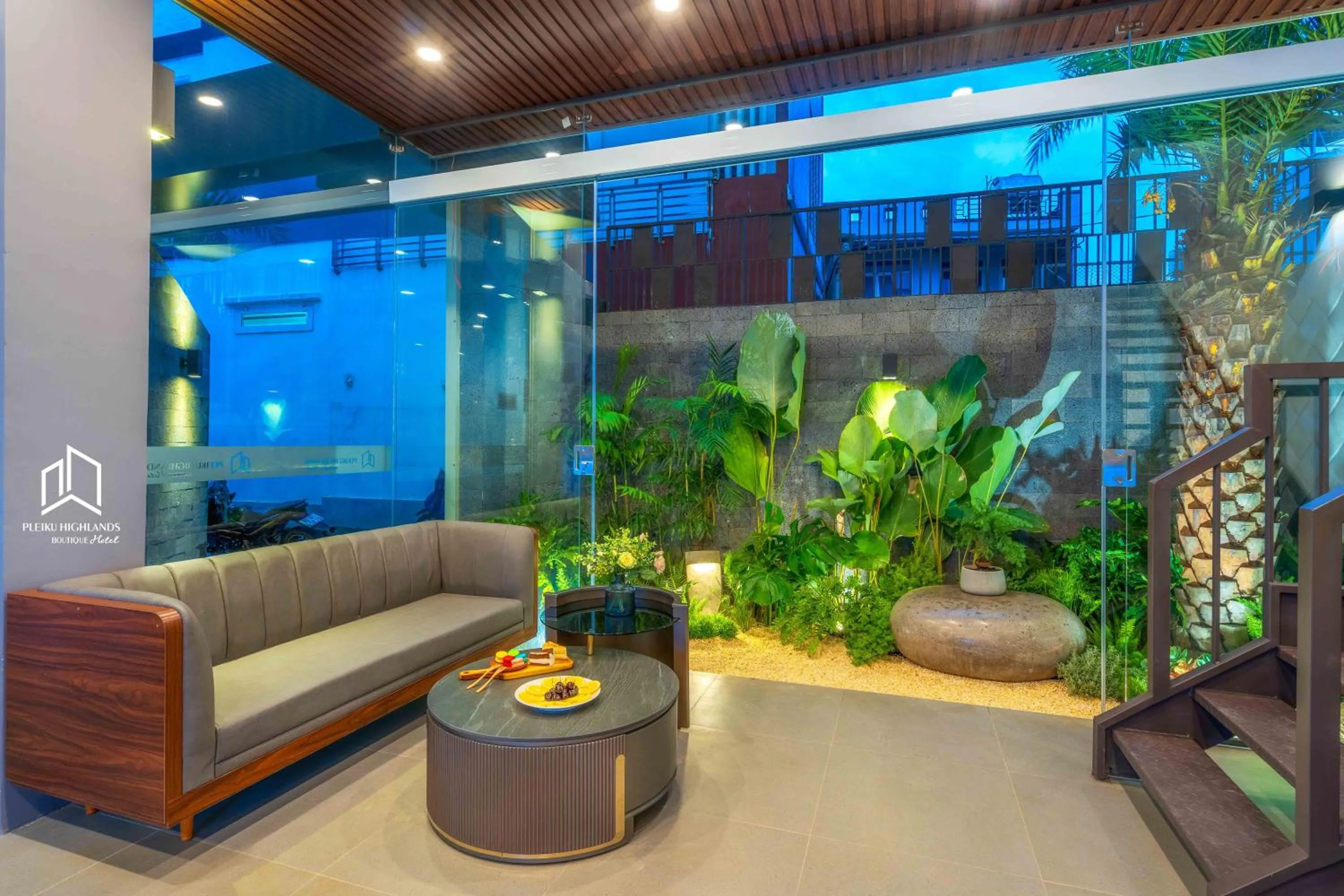 Communal lounge/ TV room in PLEIKU HIGHLANDS BOUTIQUE HOTEL