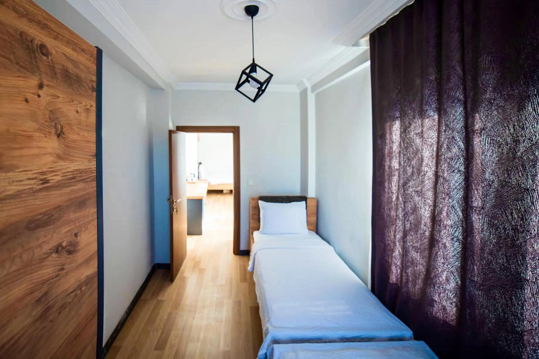 Bed in İmroz Adali's Hotel