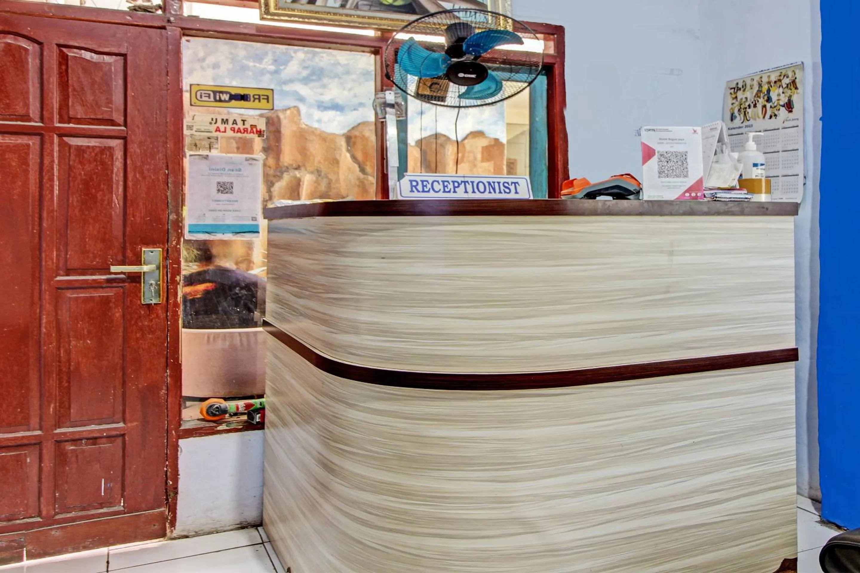Lobby or reception in Hotel O Bagus Jaya Hotel