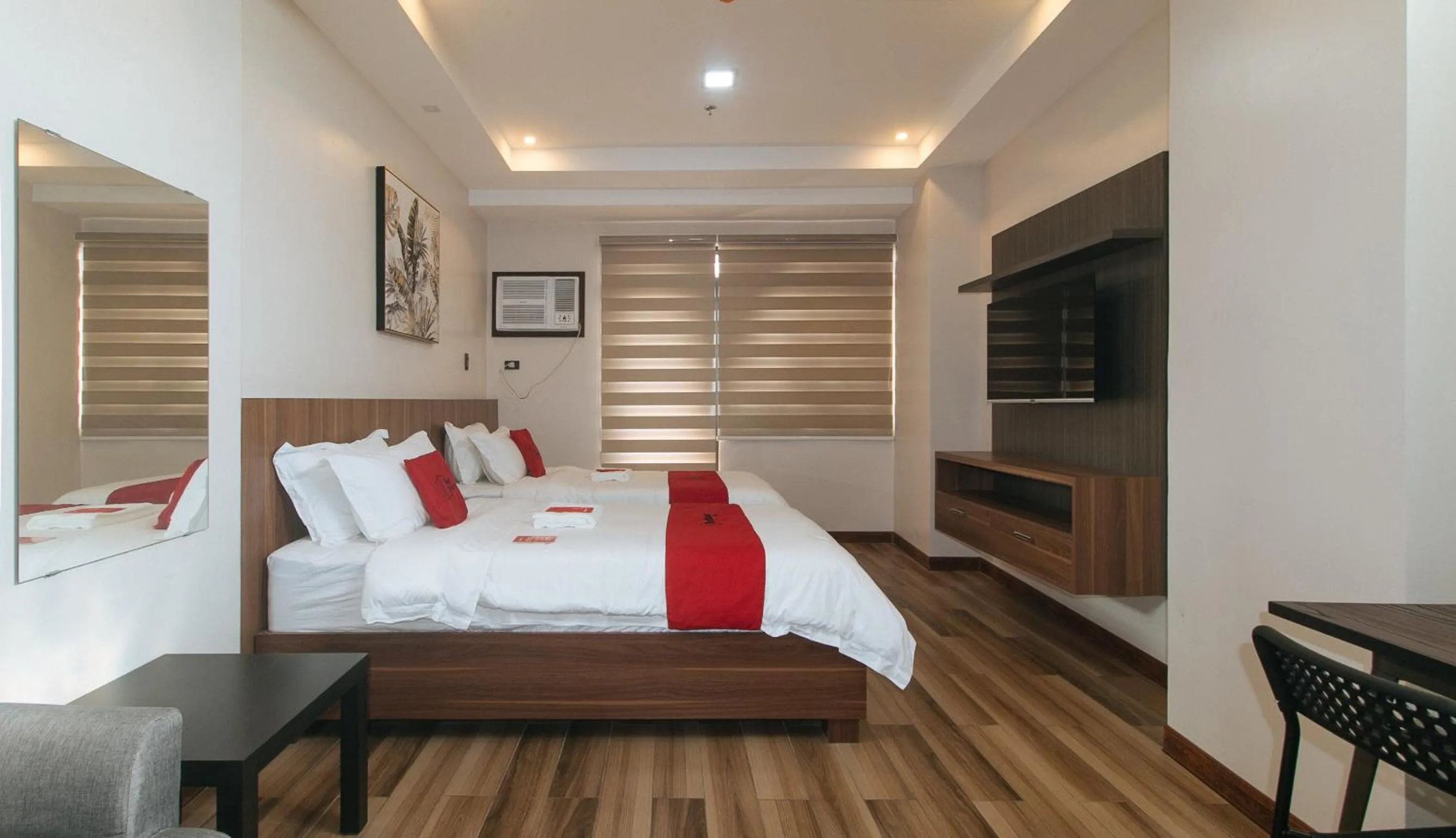 TV and multimedia, Bed in RedDoorz Plus @ Bez Tower and Residences San Juan