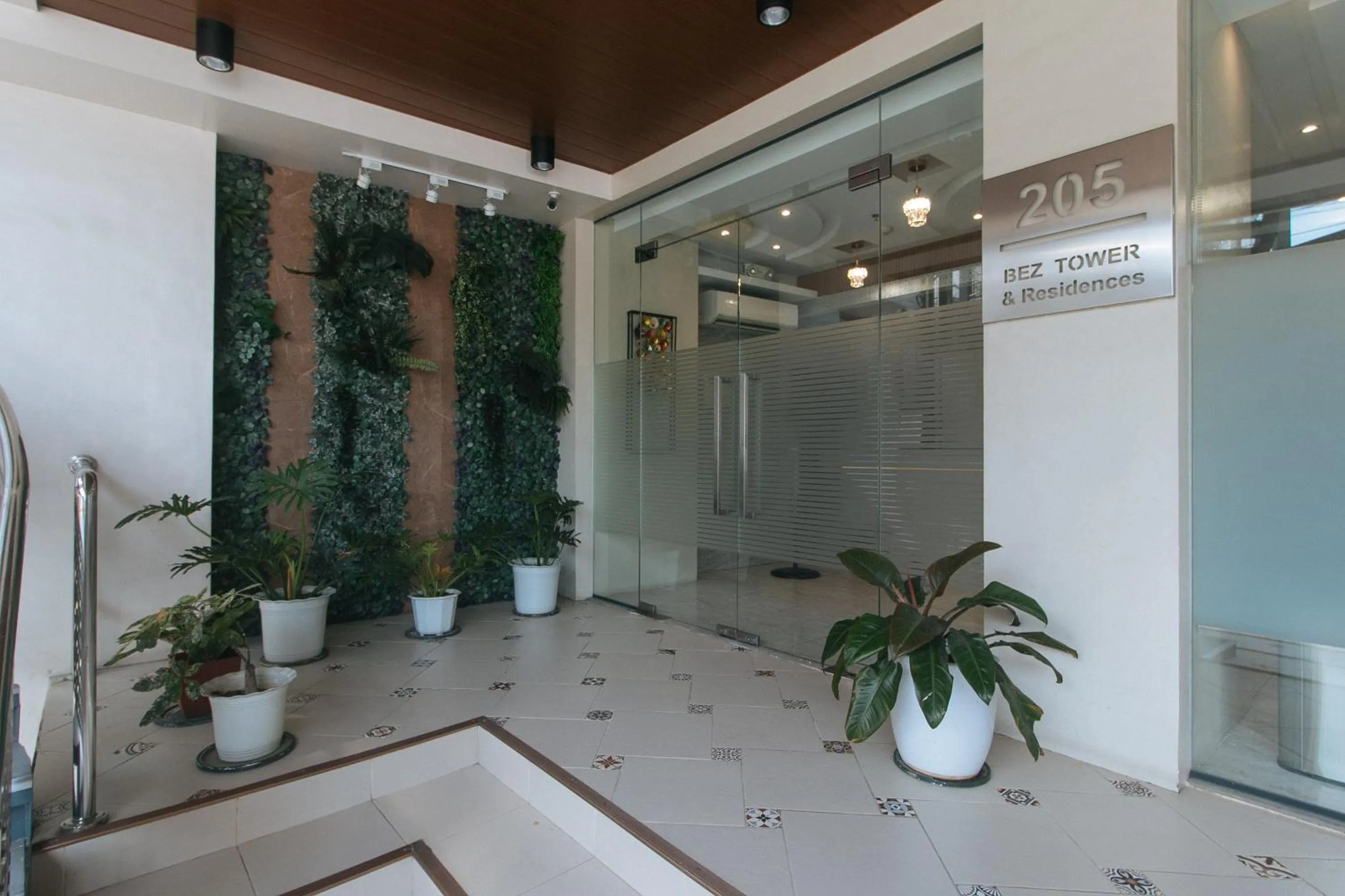 Facade/entrance in RedDoorz Plus @ Bez Tower and Residences San Juan