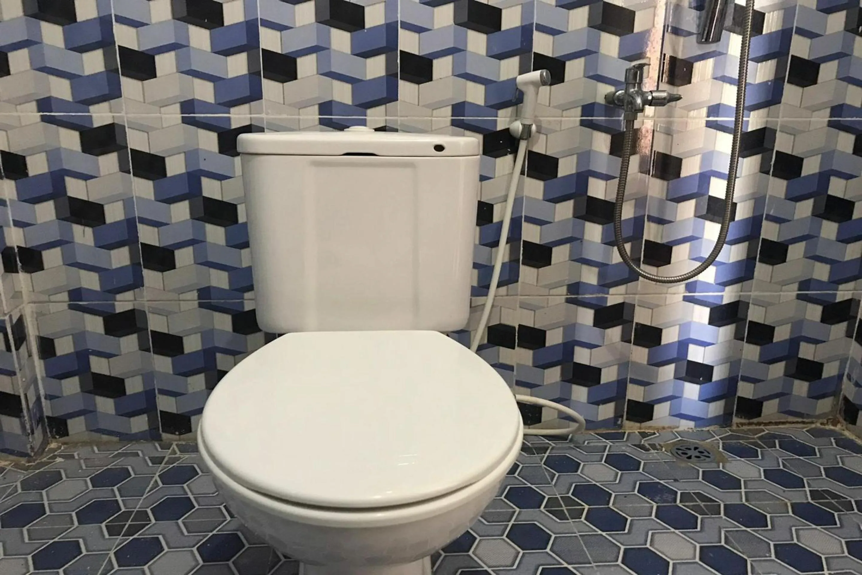 Bathroom in Hotel O Abc Homestay