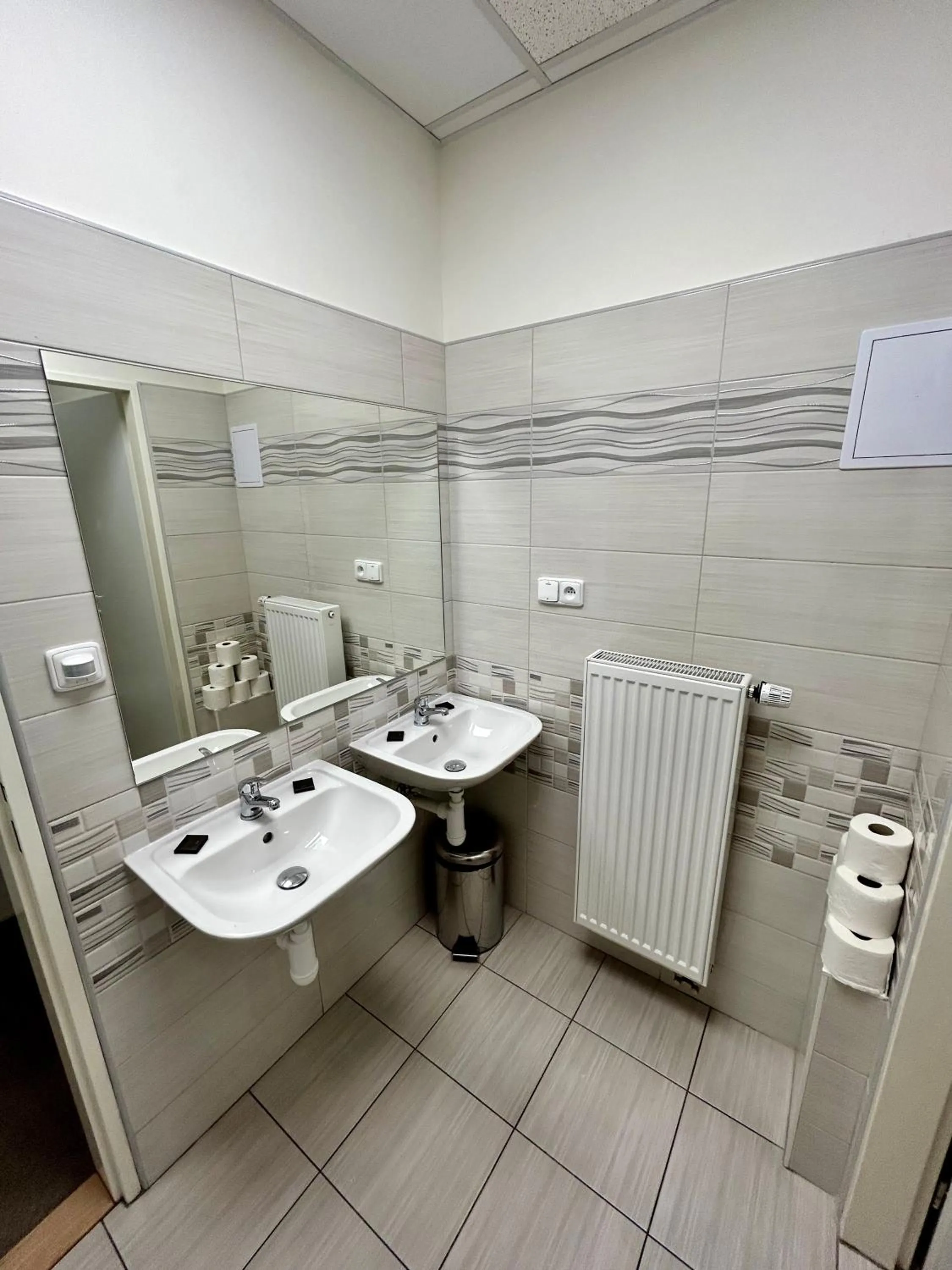 Bathroom in Powder Tower Suites