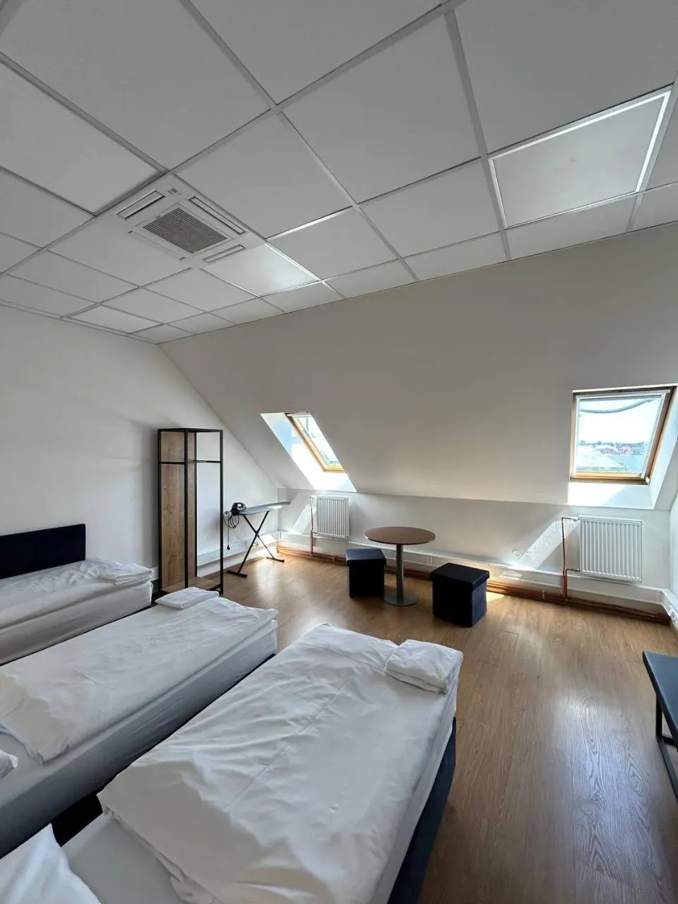 Photo of the whole room, Bed in Powder Tower Suites