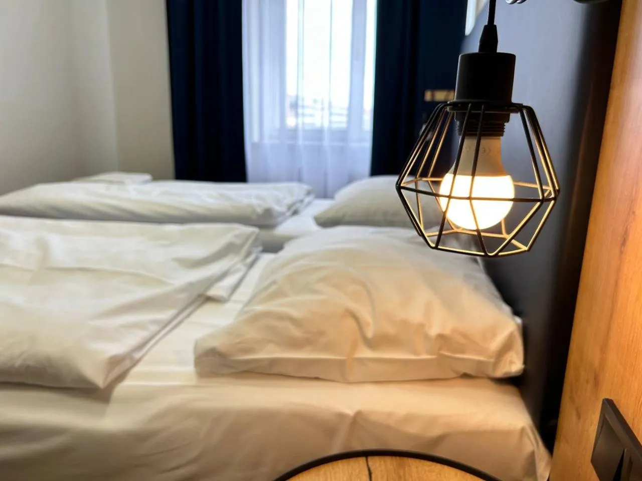 Bed in Powder Tower Suites