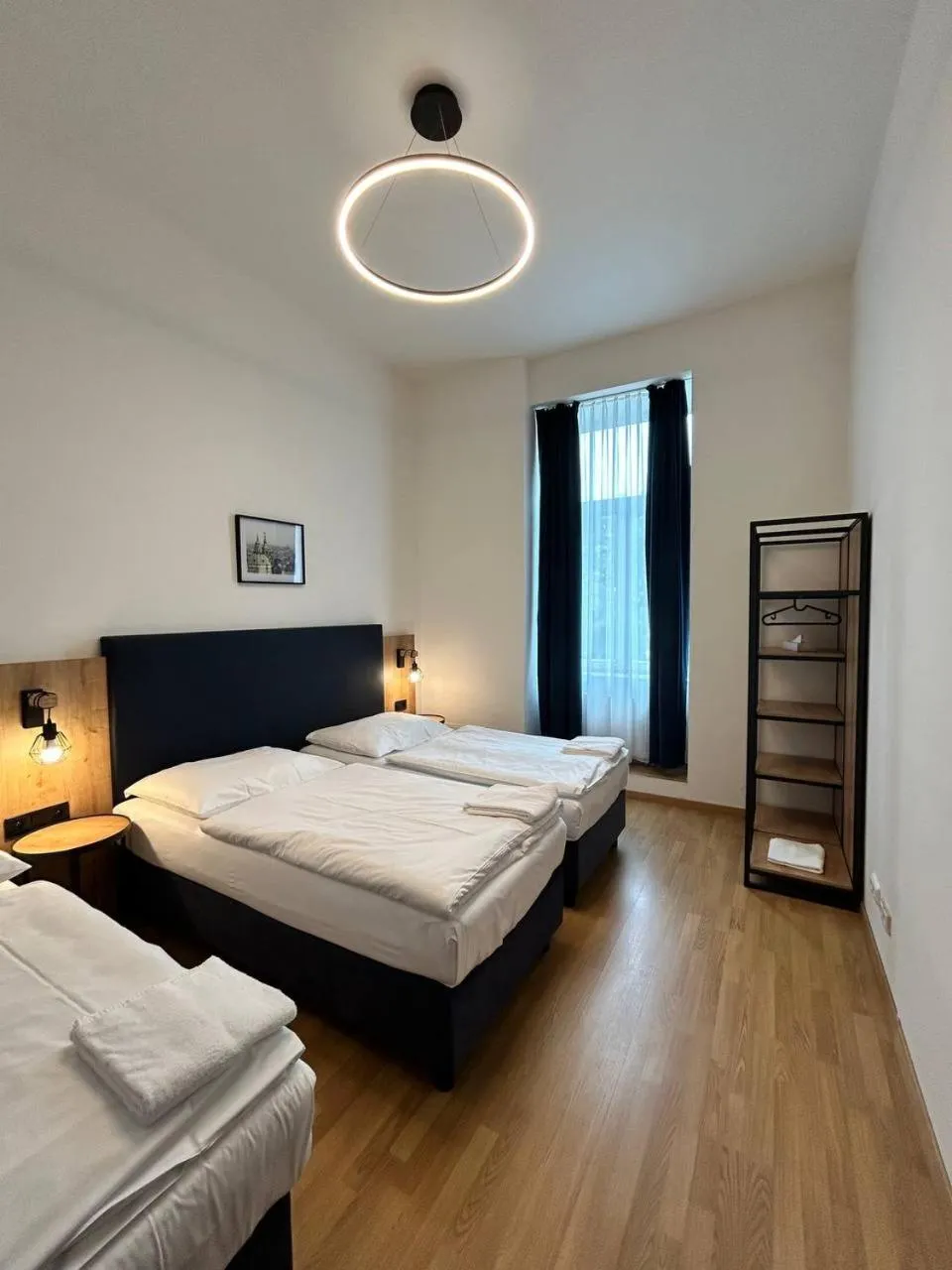 Bed in Powder Tower Suites