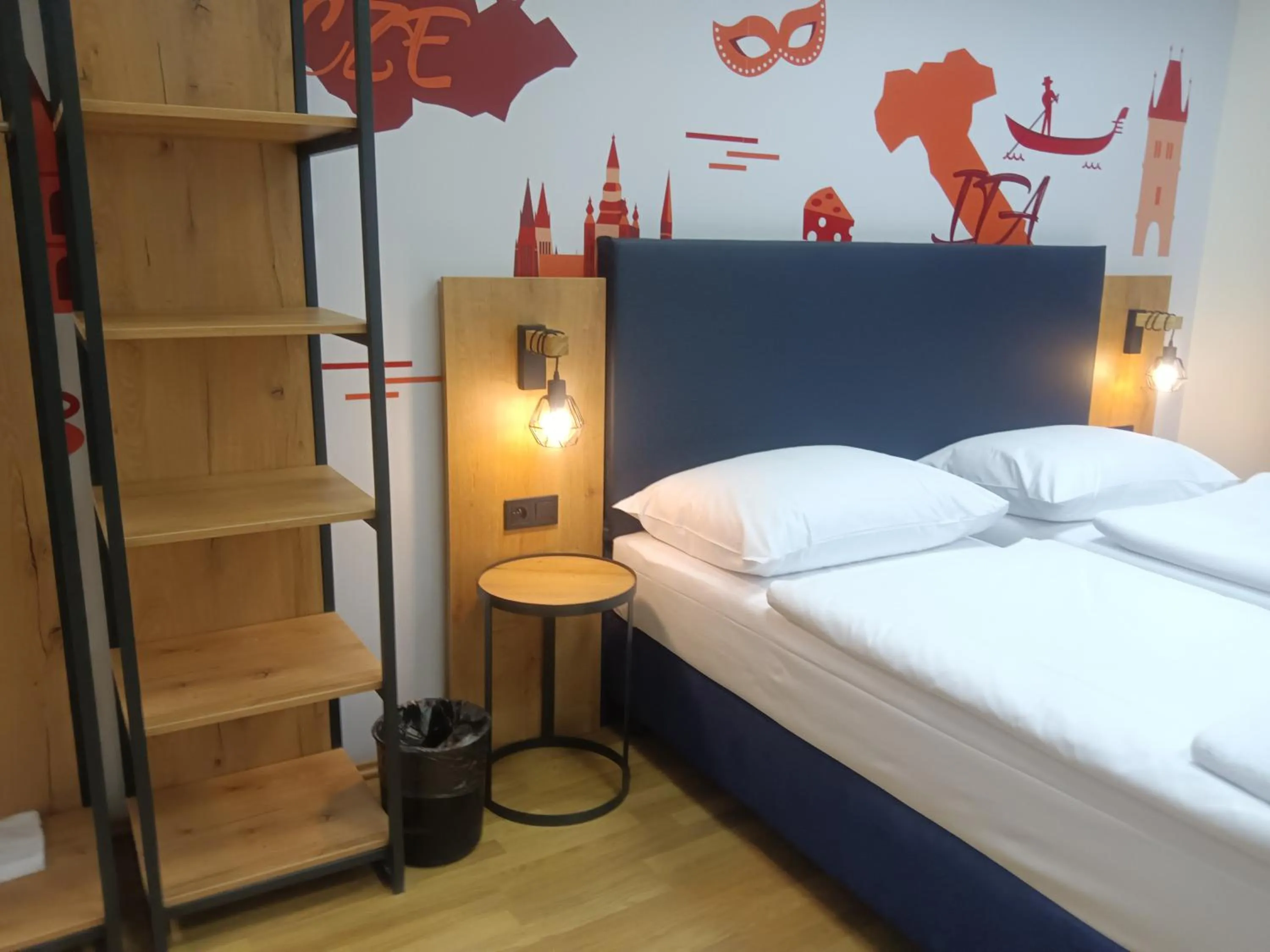 Bedroom, Bed in Powder Tower Suites