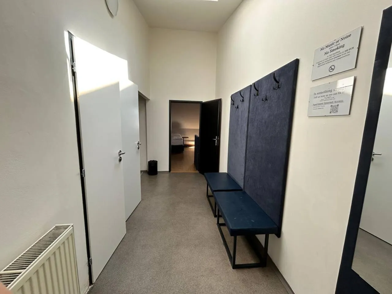 wardrobe in Powder Tower Suites