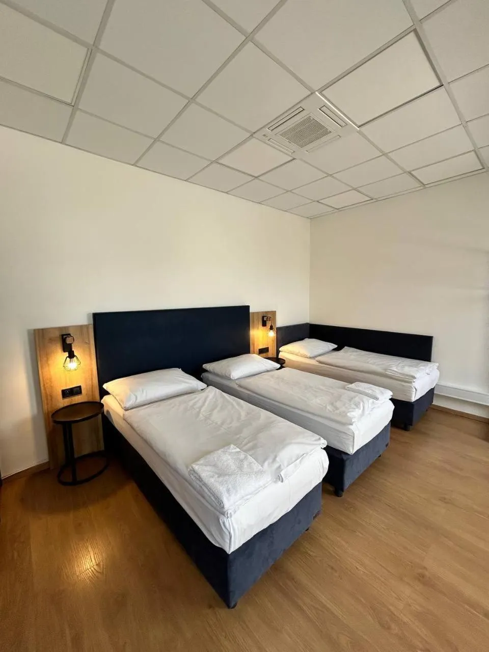 Bed in Powder Tower Suites