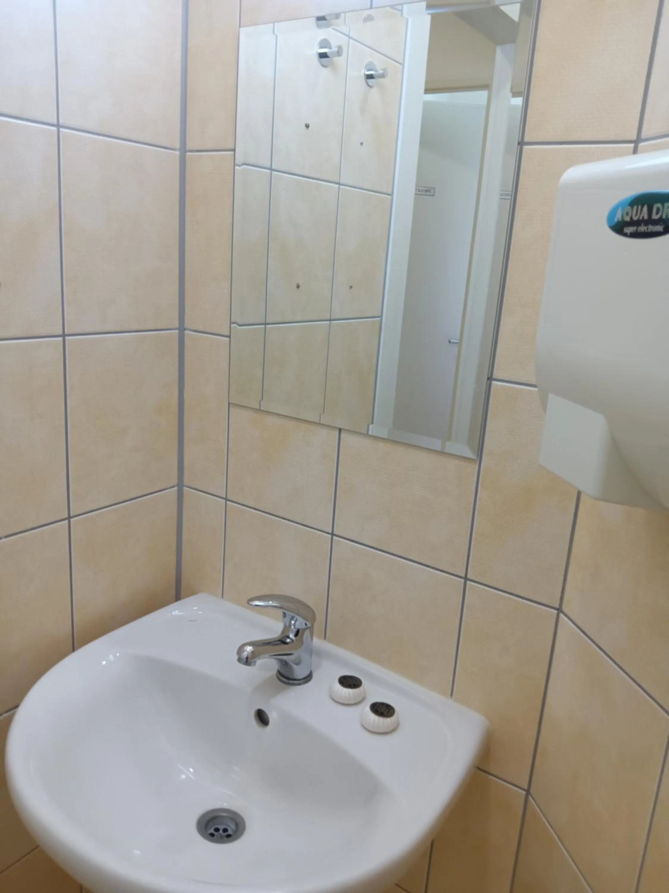 Bathroom in Powder Tower Suites