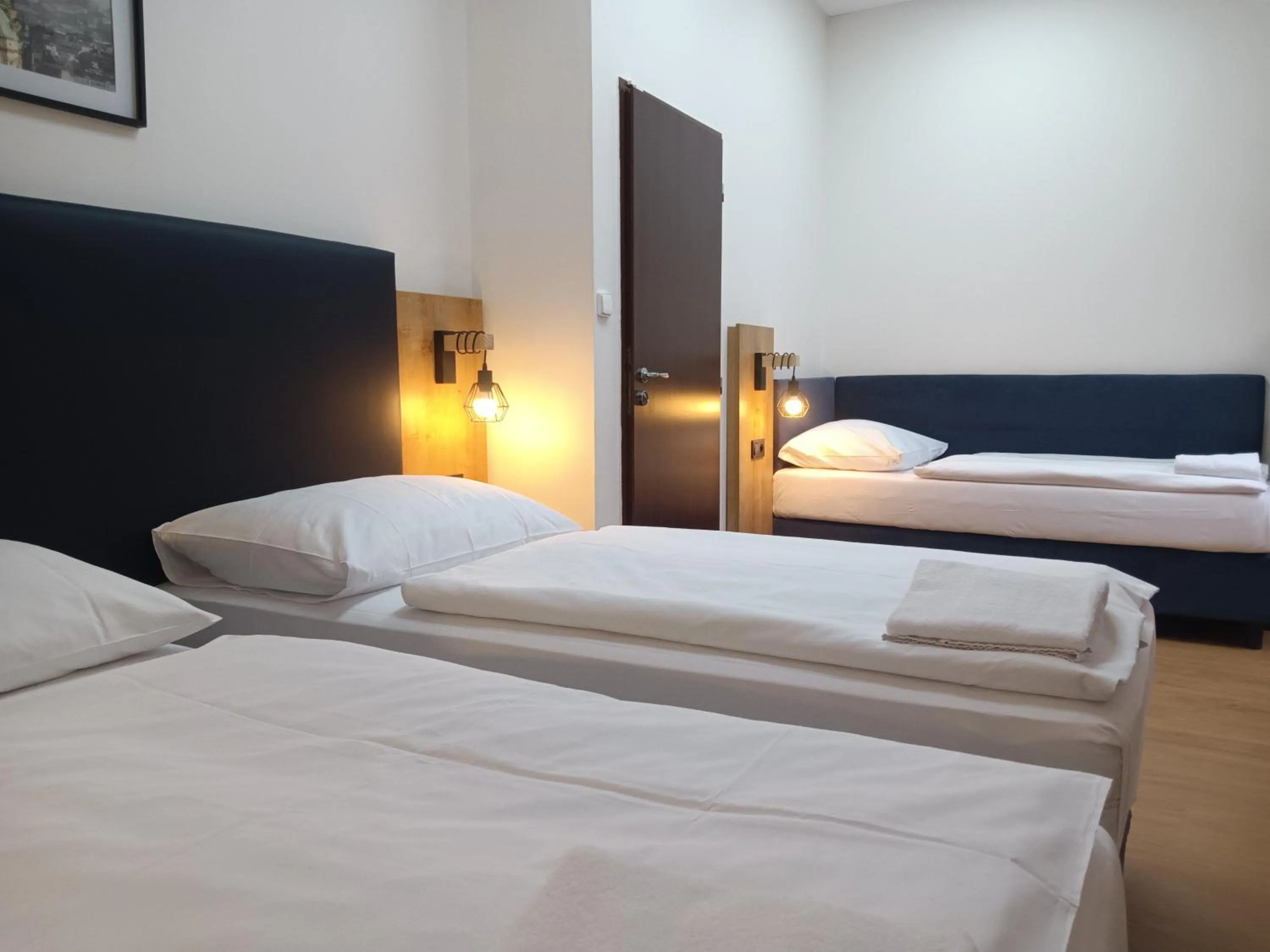 Bed in Powder Tower Suites