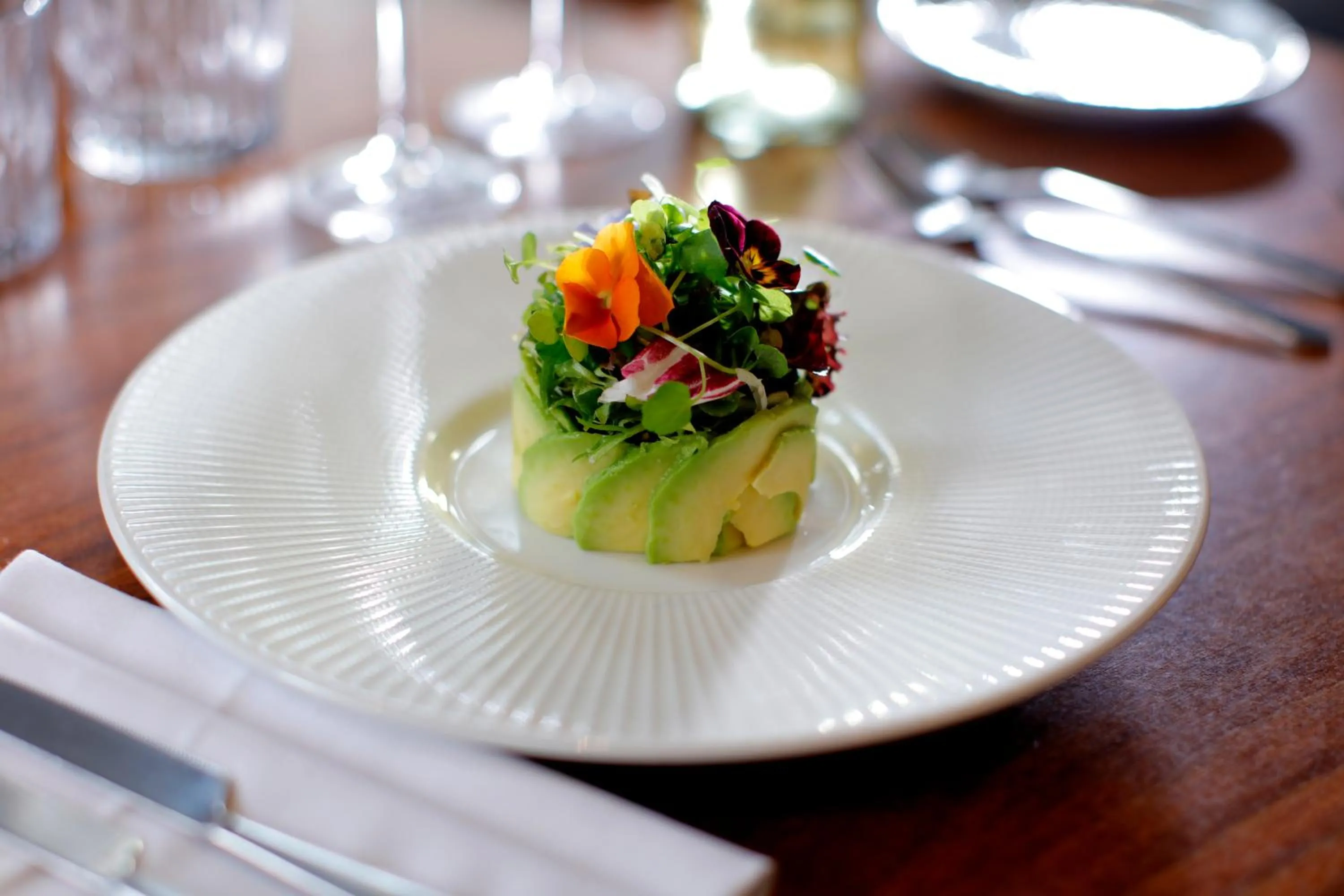 Food close-up in Queens Hotel Cheltenham