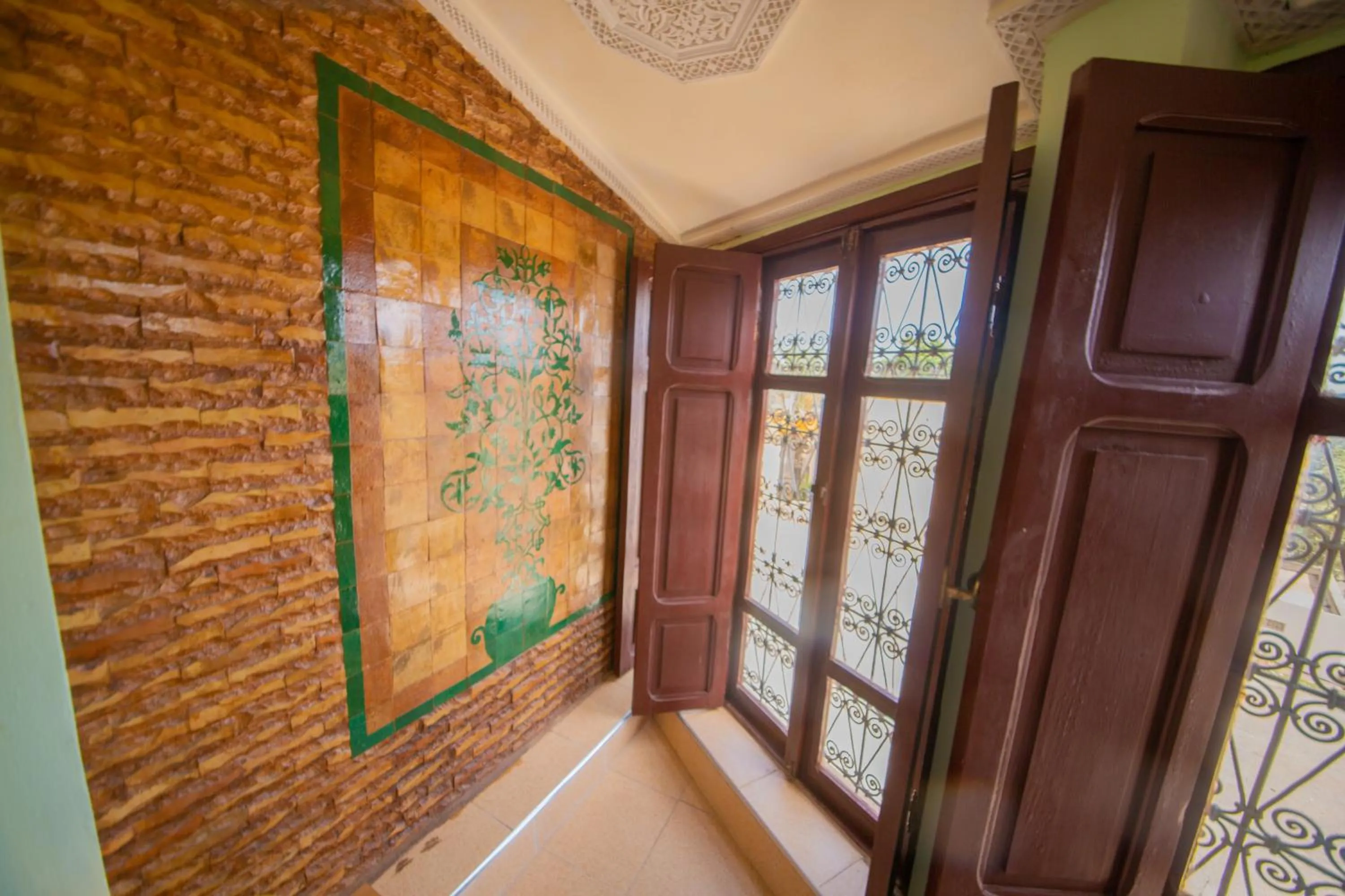 View (from property/room) in Riad Baba