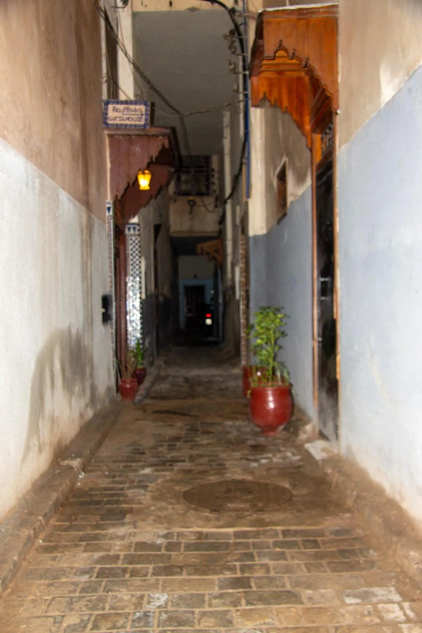Facade/entrance in Riad Baba