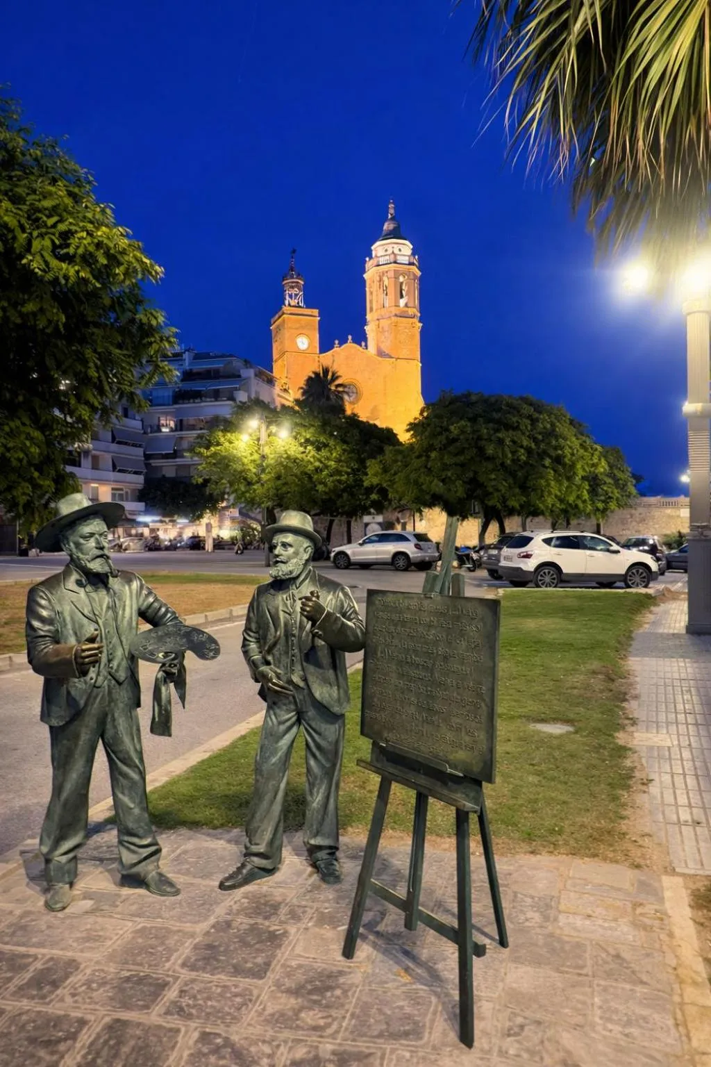 Nearby landmark in Modern Duplex in Sitges with Private Parking, Sea Views & Terrace