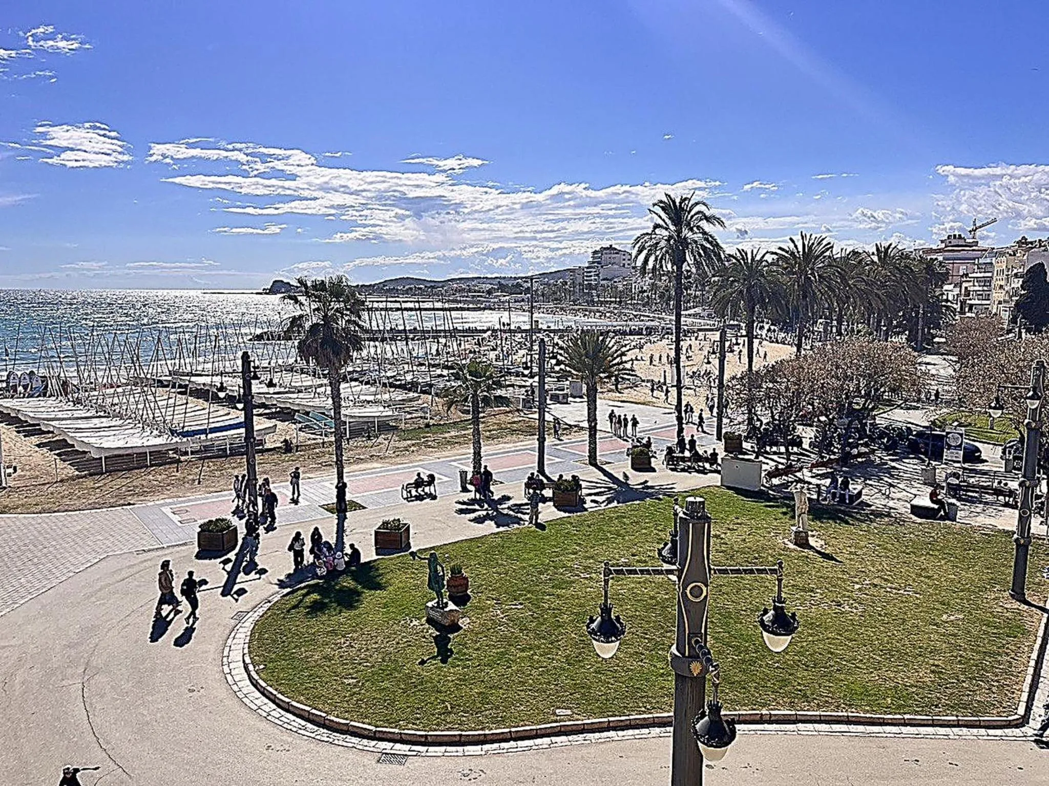 Nearby landmark in Modern Duplex in Sitges with Private Parking, Sea Views & Terrace