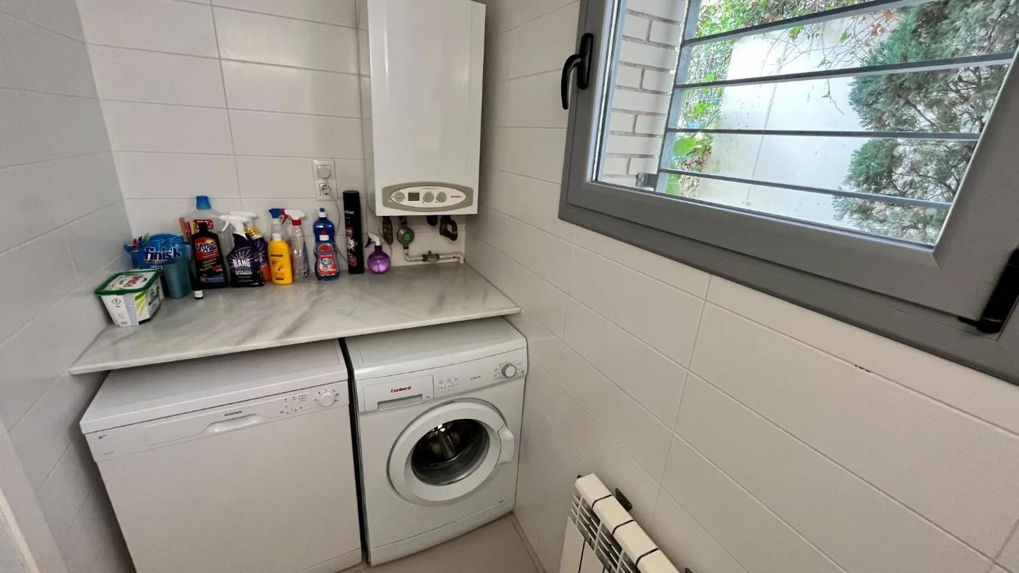 Toilet in Modern Duplex in Sitges with Private Parking, Sea Views & Terrace