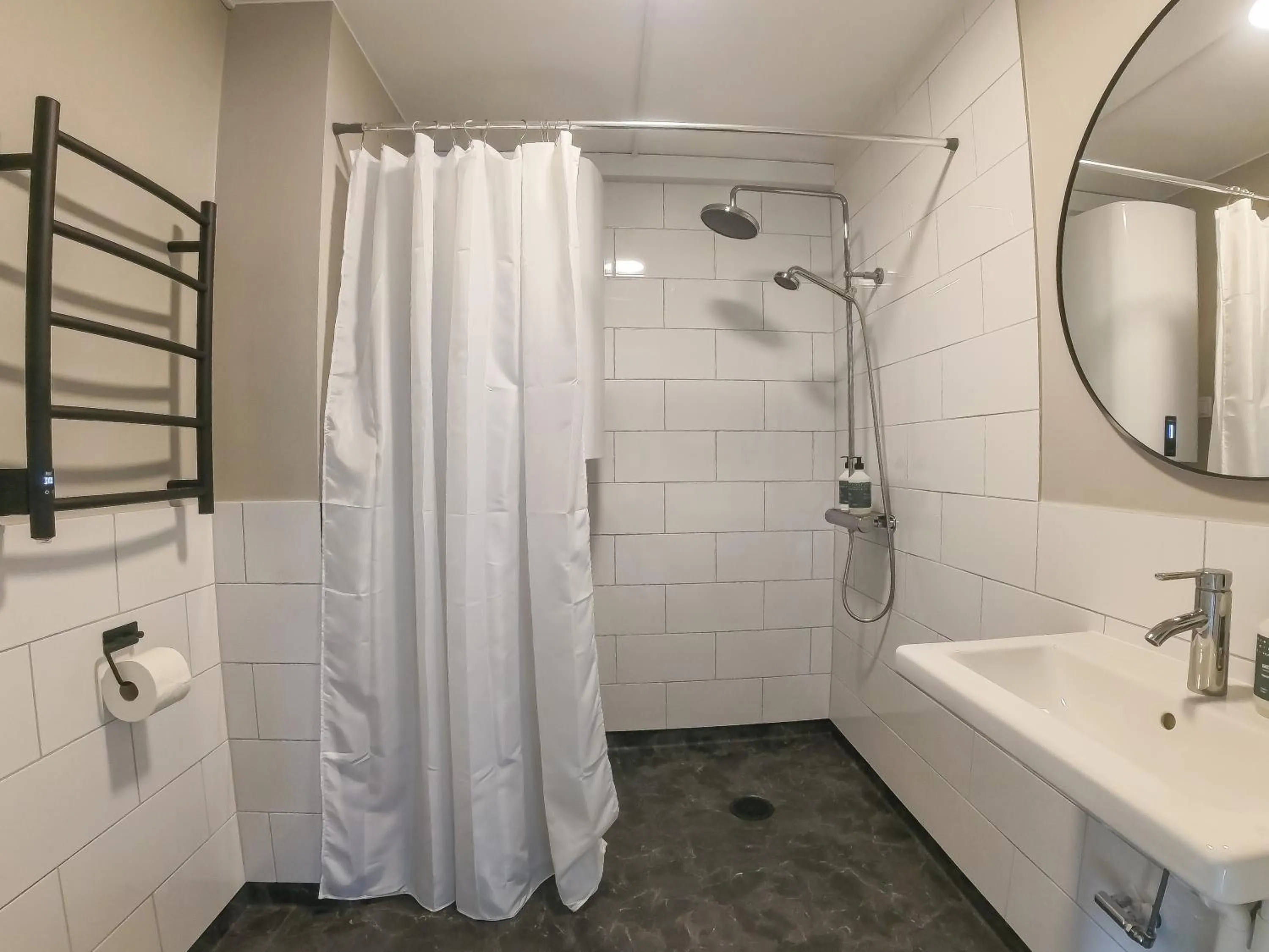 Shower in Tjörnbro Arena