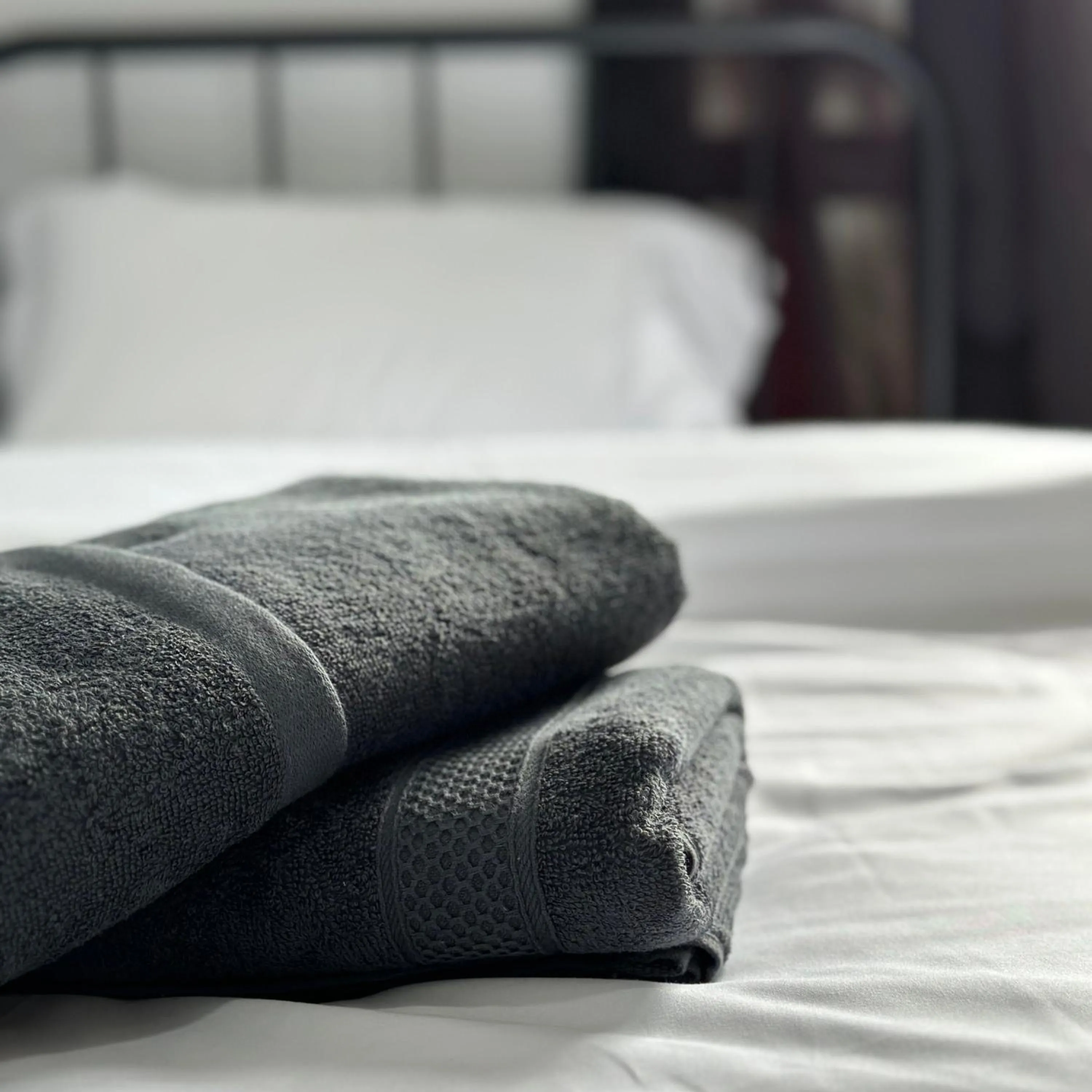 towels, Bed in Be Right Back Loft - Bukit Mertajam