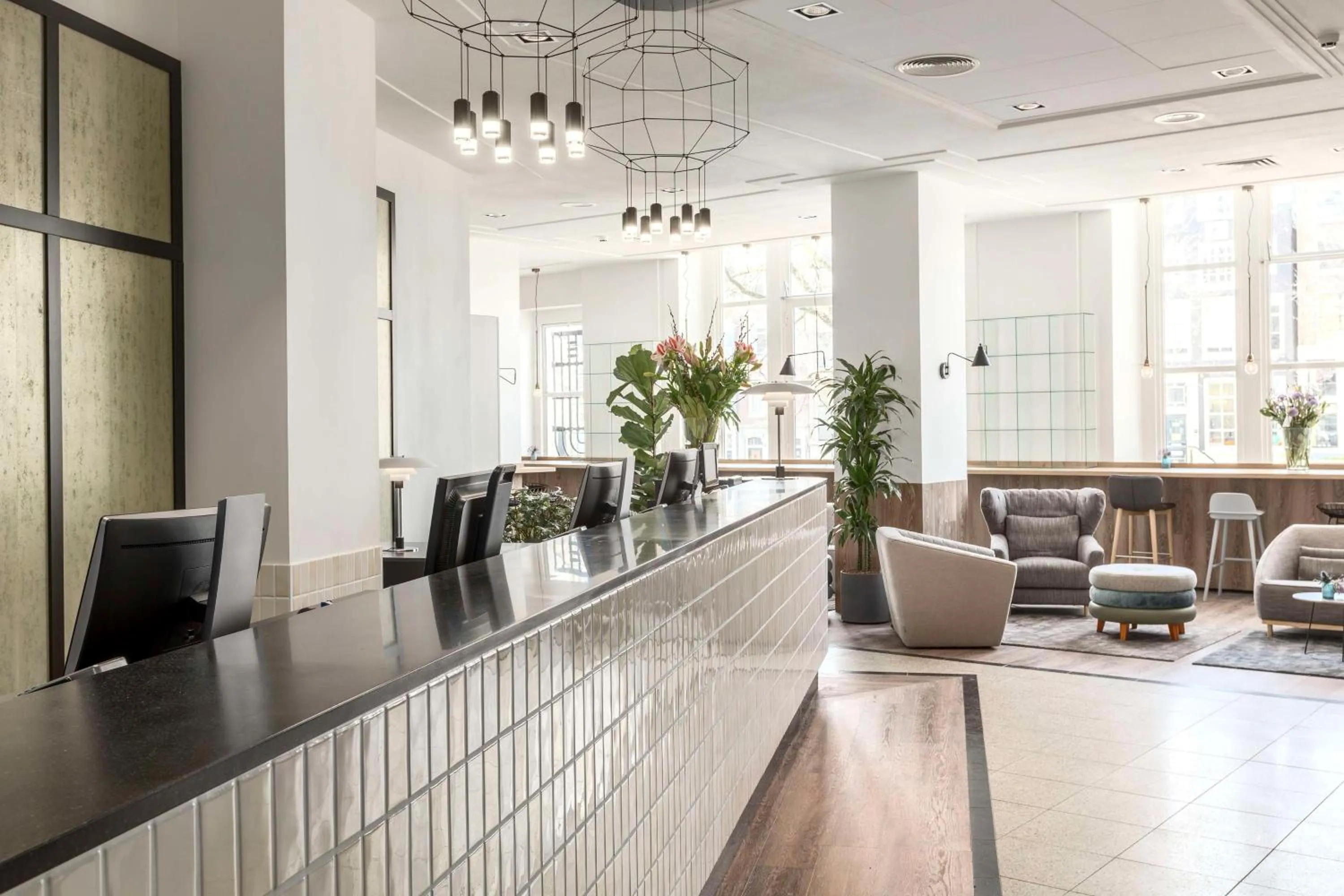 Lobby or reception in NH City Centre Amsterdam