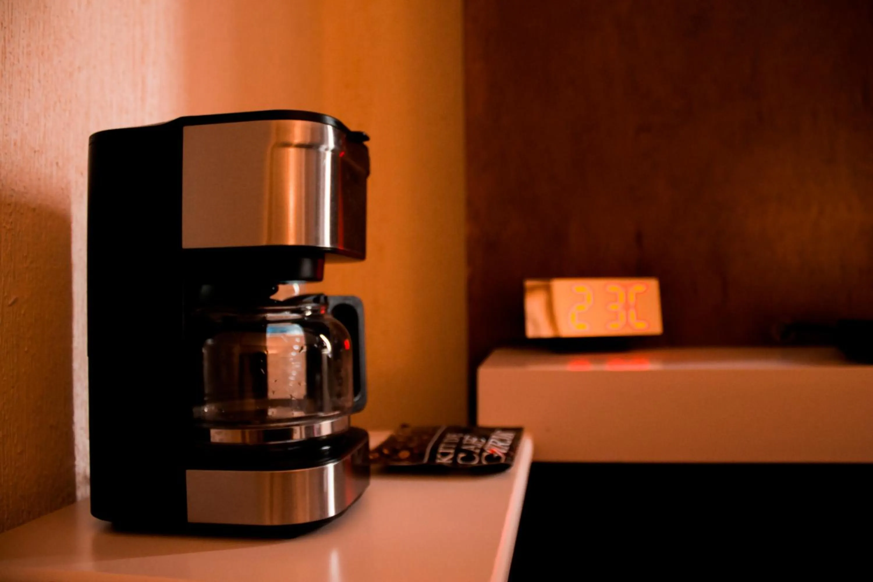 Coffee/tea facilities in Hotel Tlaxcala