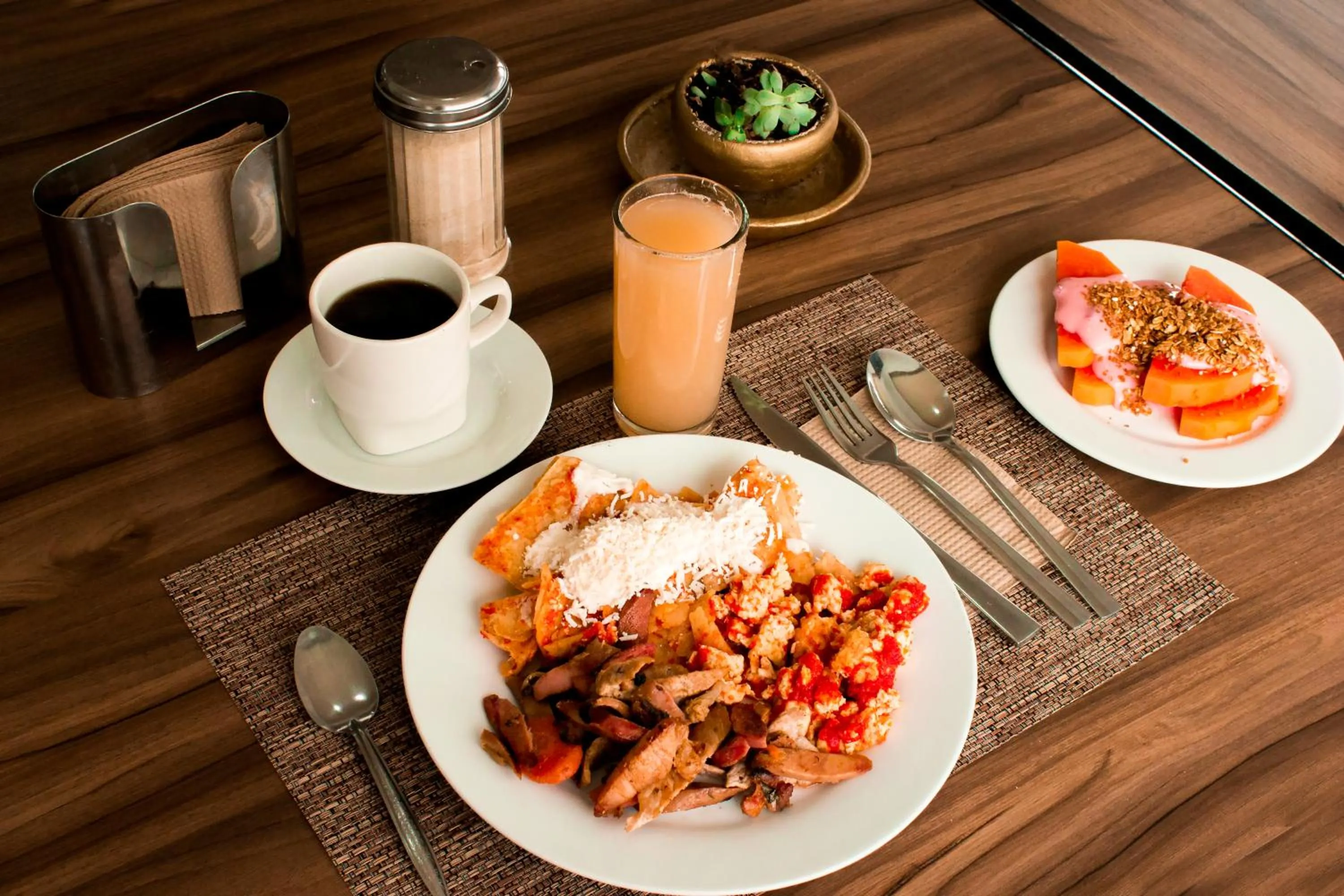 Breakfast in Hotel Tlaxcala