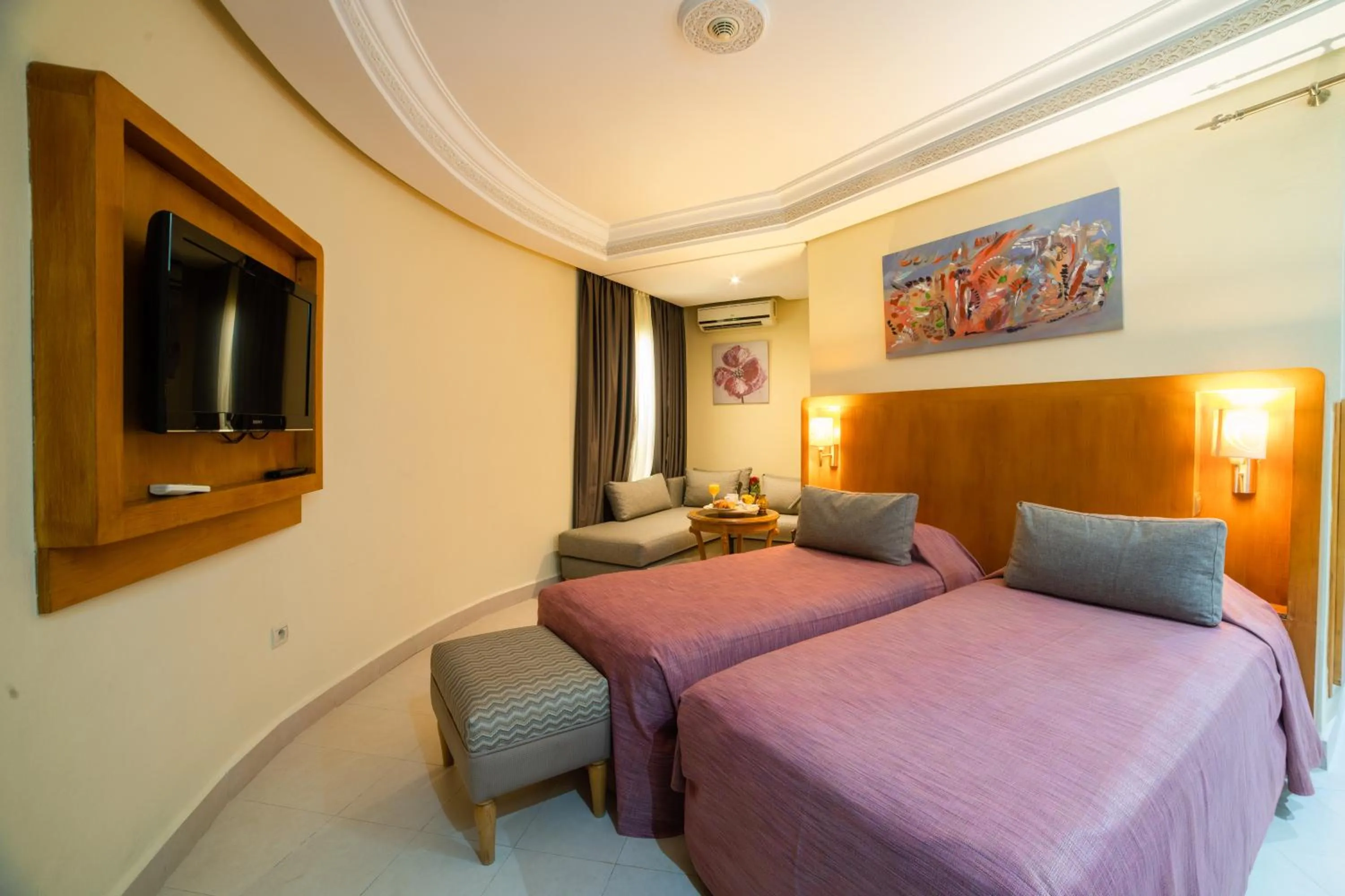 Bed in Hotel Palais Al Bahja