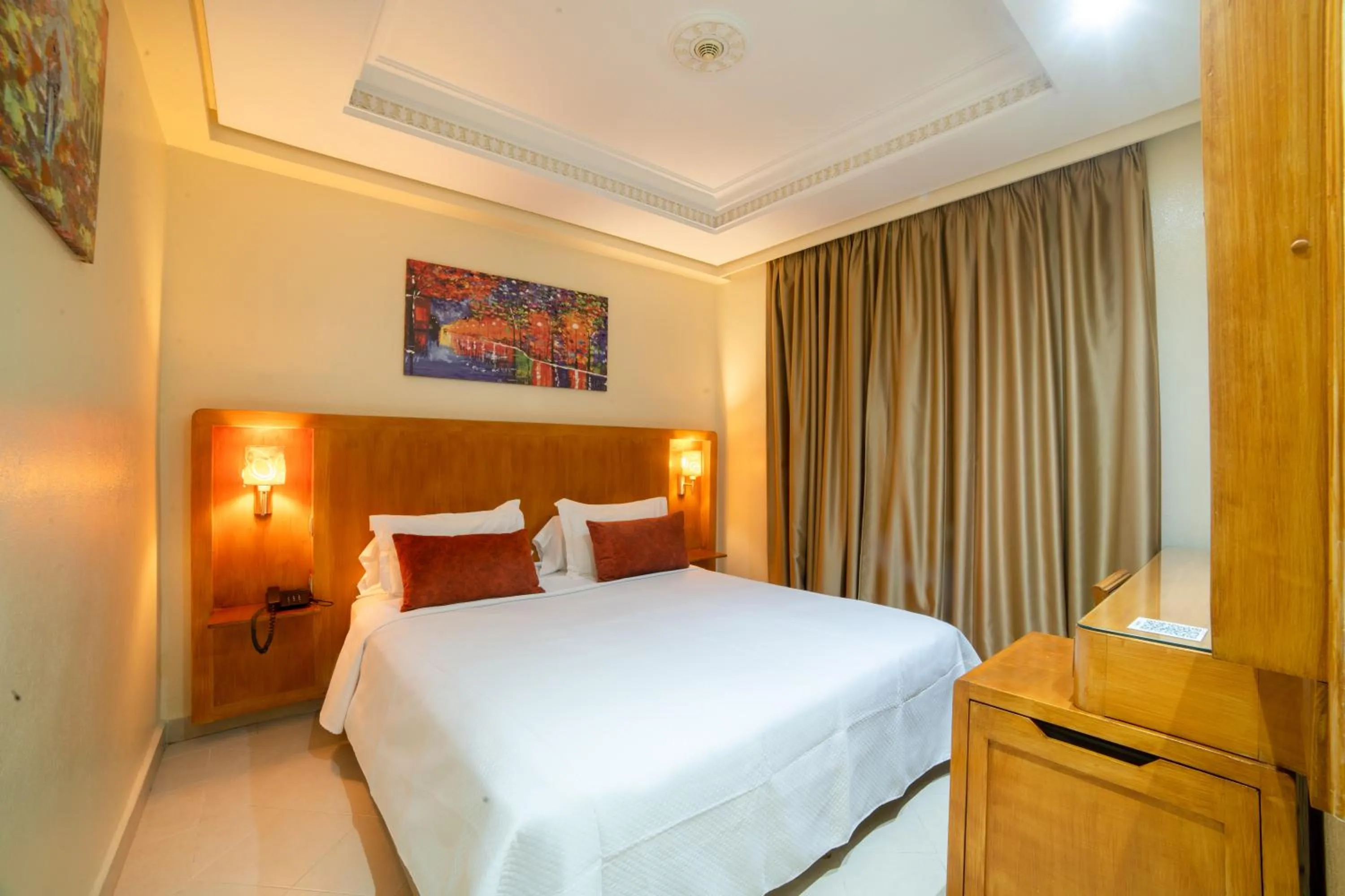 Bed in Hotel Palais Al Bahja