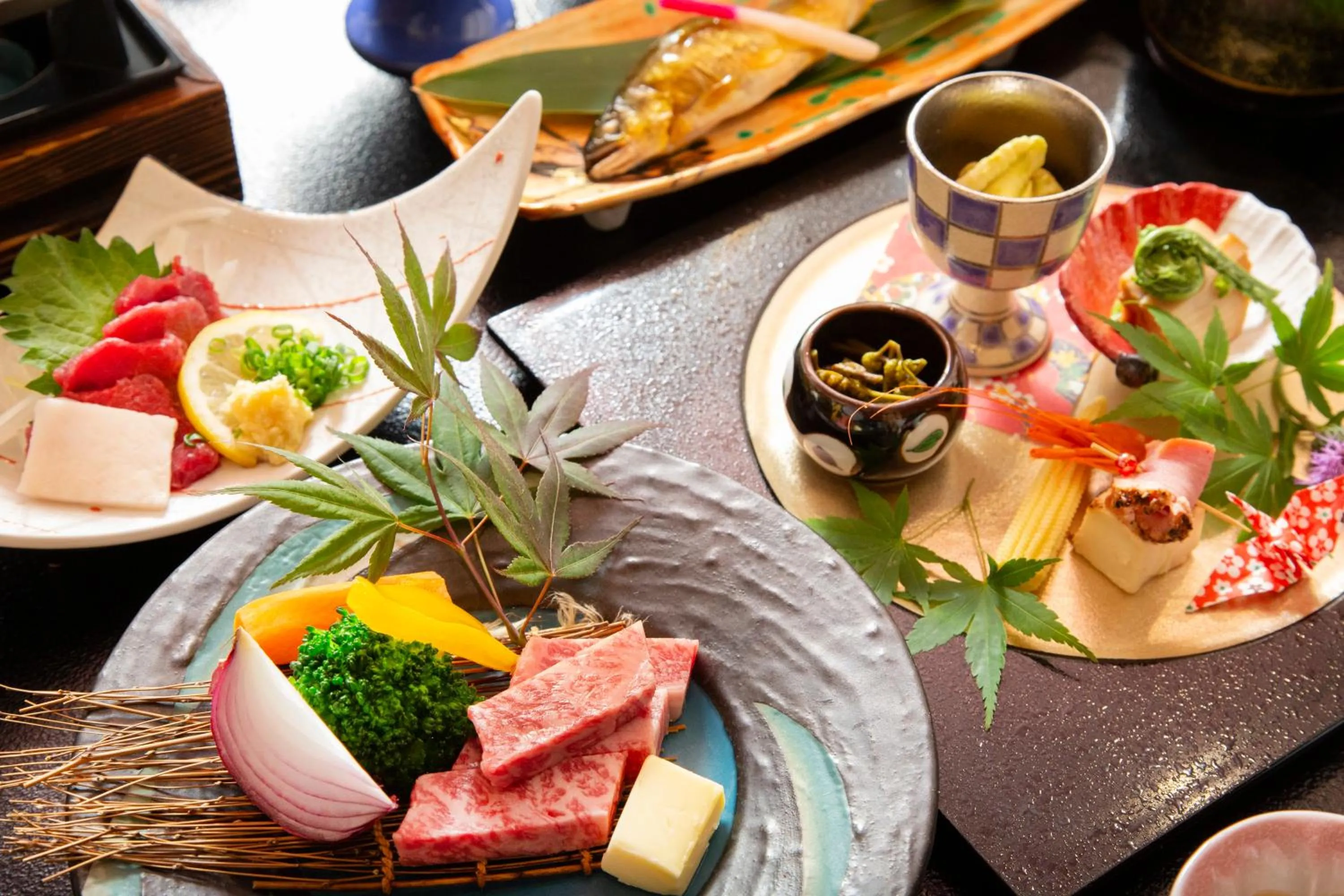 Dinner in Ryokan Misato