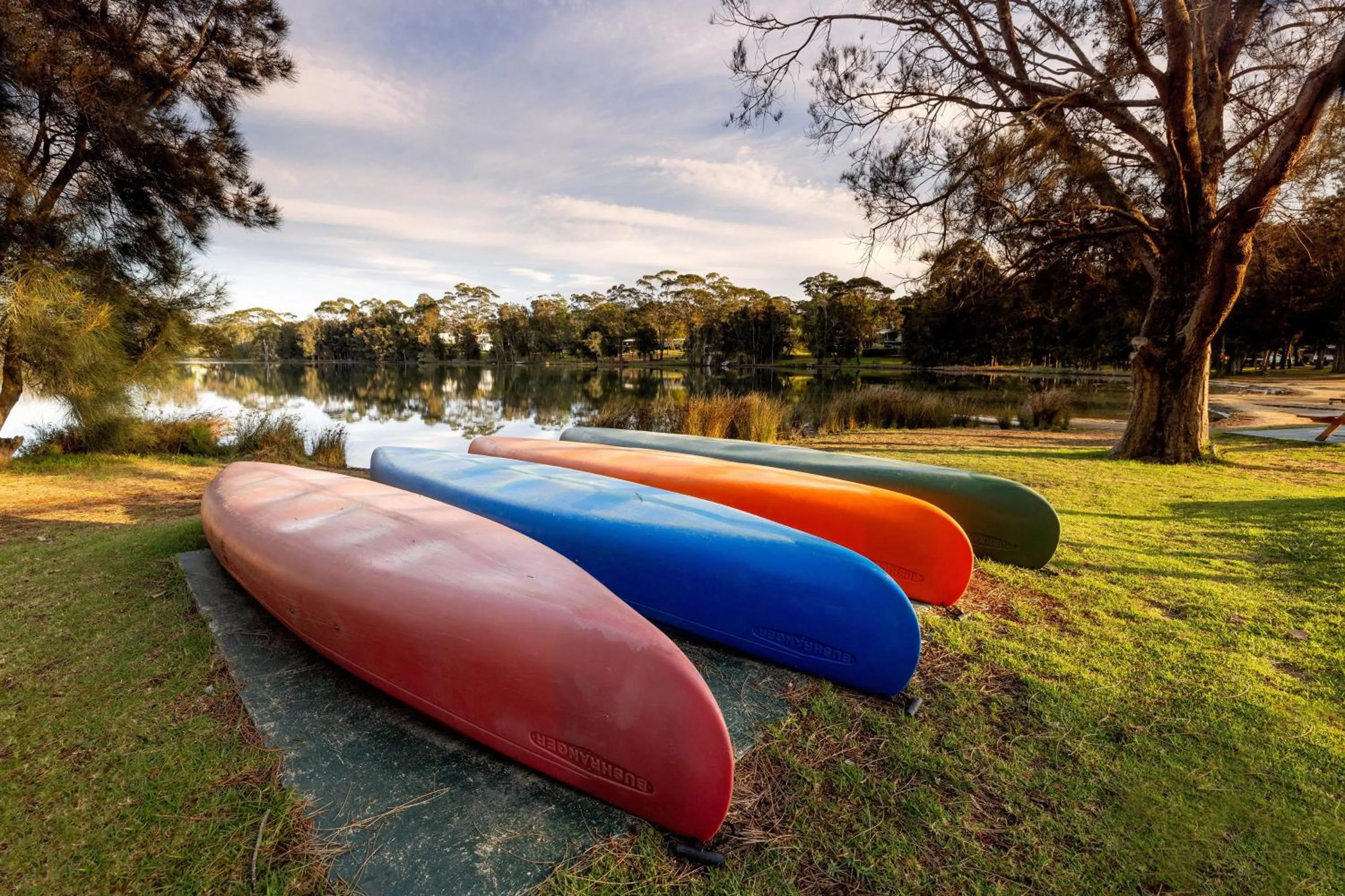 Natural landscape in BIG4 Wallaga Lake Holiday Park
