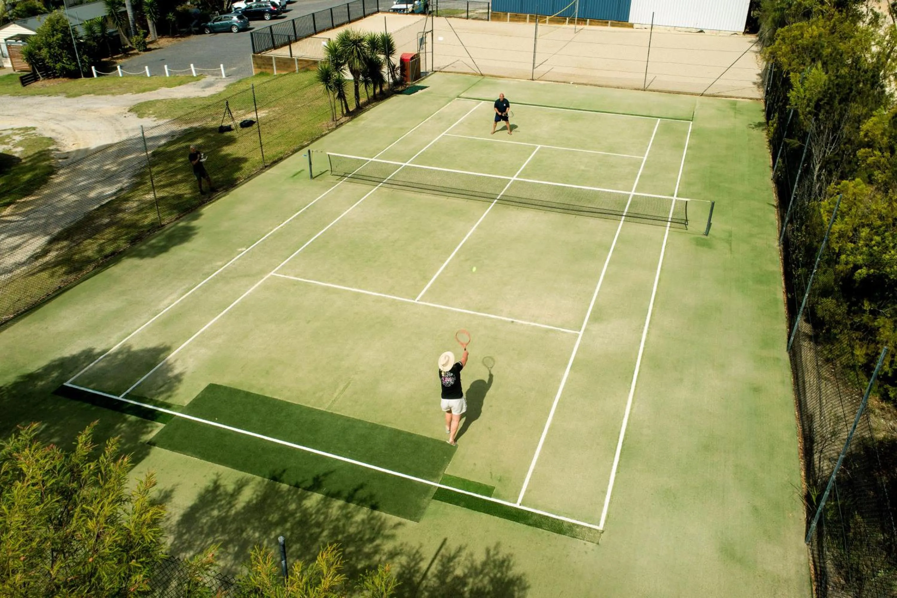 Tennis court in BIG4 Wallaga Lake Holiday Park