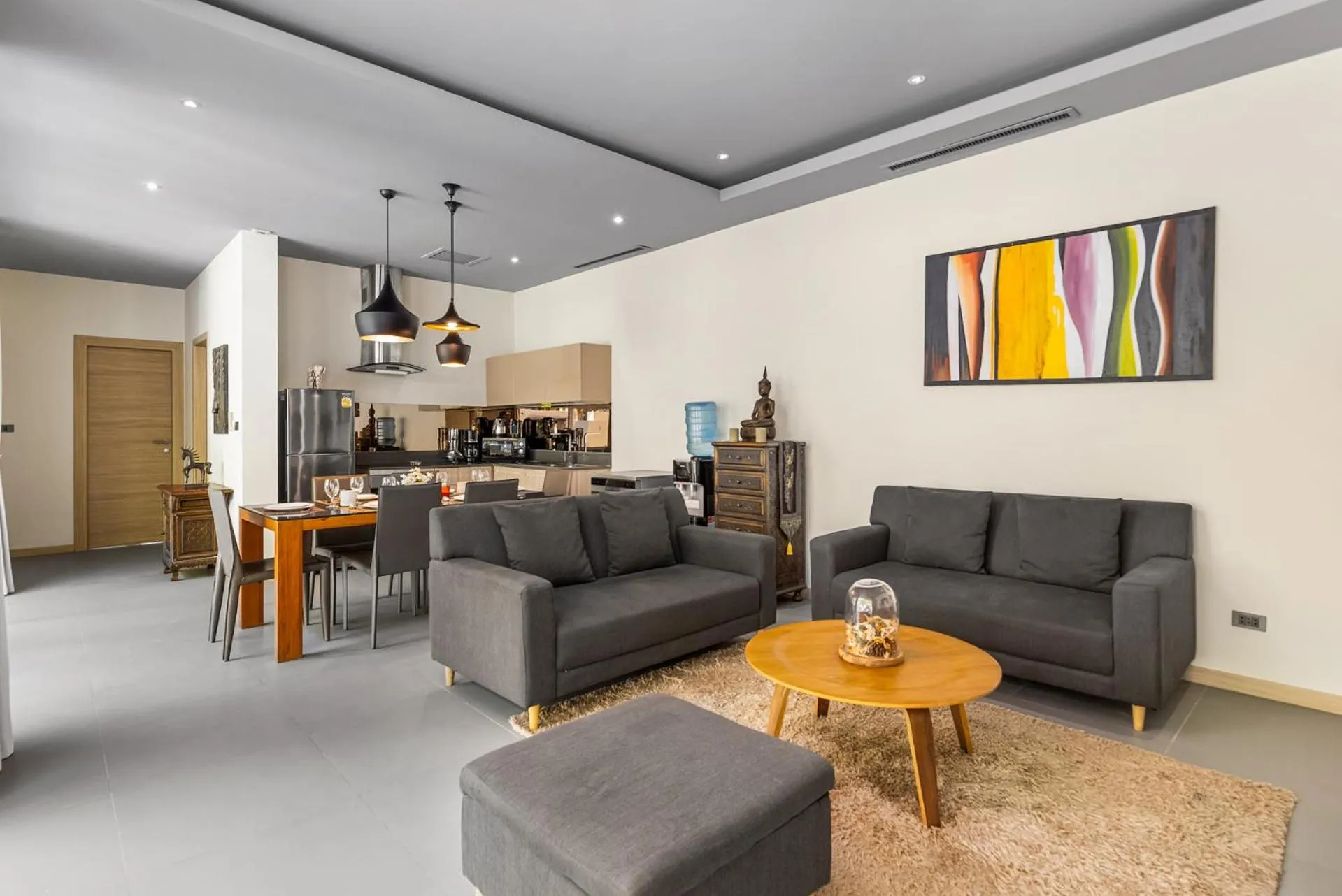 Kitchen or kitchenette in Villa Sunpao