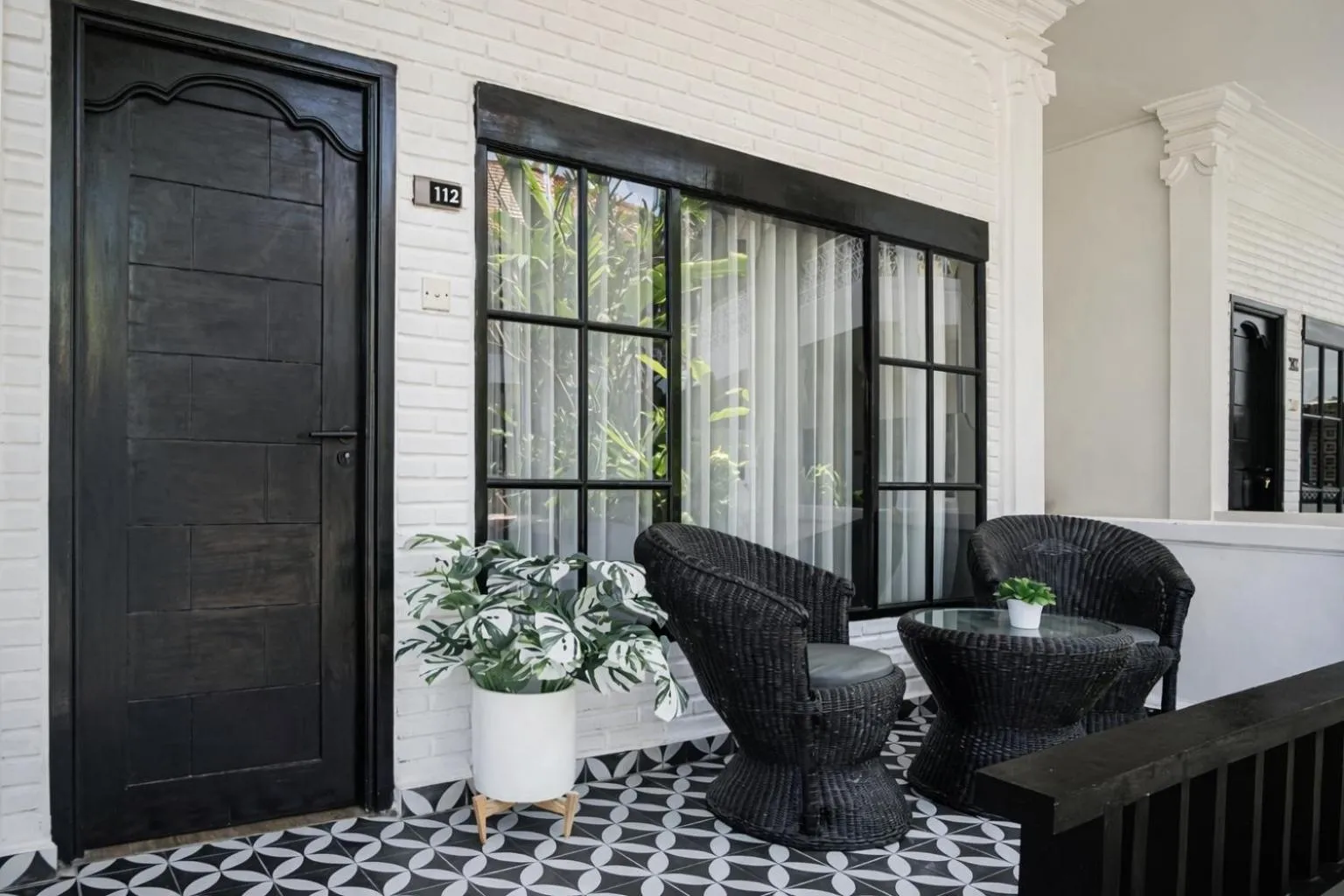 Seating area in Casa Wina Kuta by The Wina Resorts