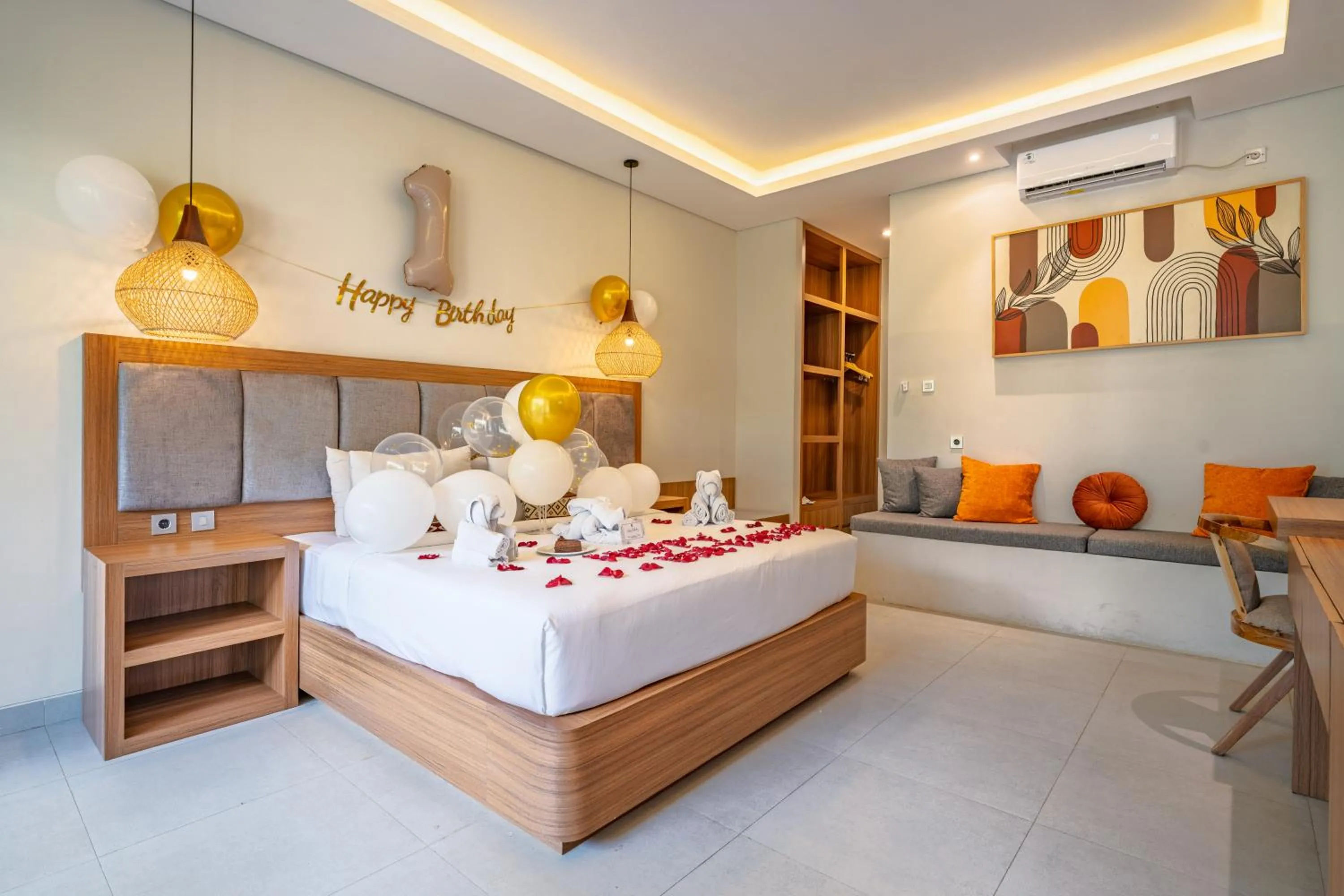 Bed in Casa Wina Kuta by The Wina Resorts