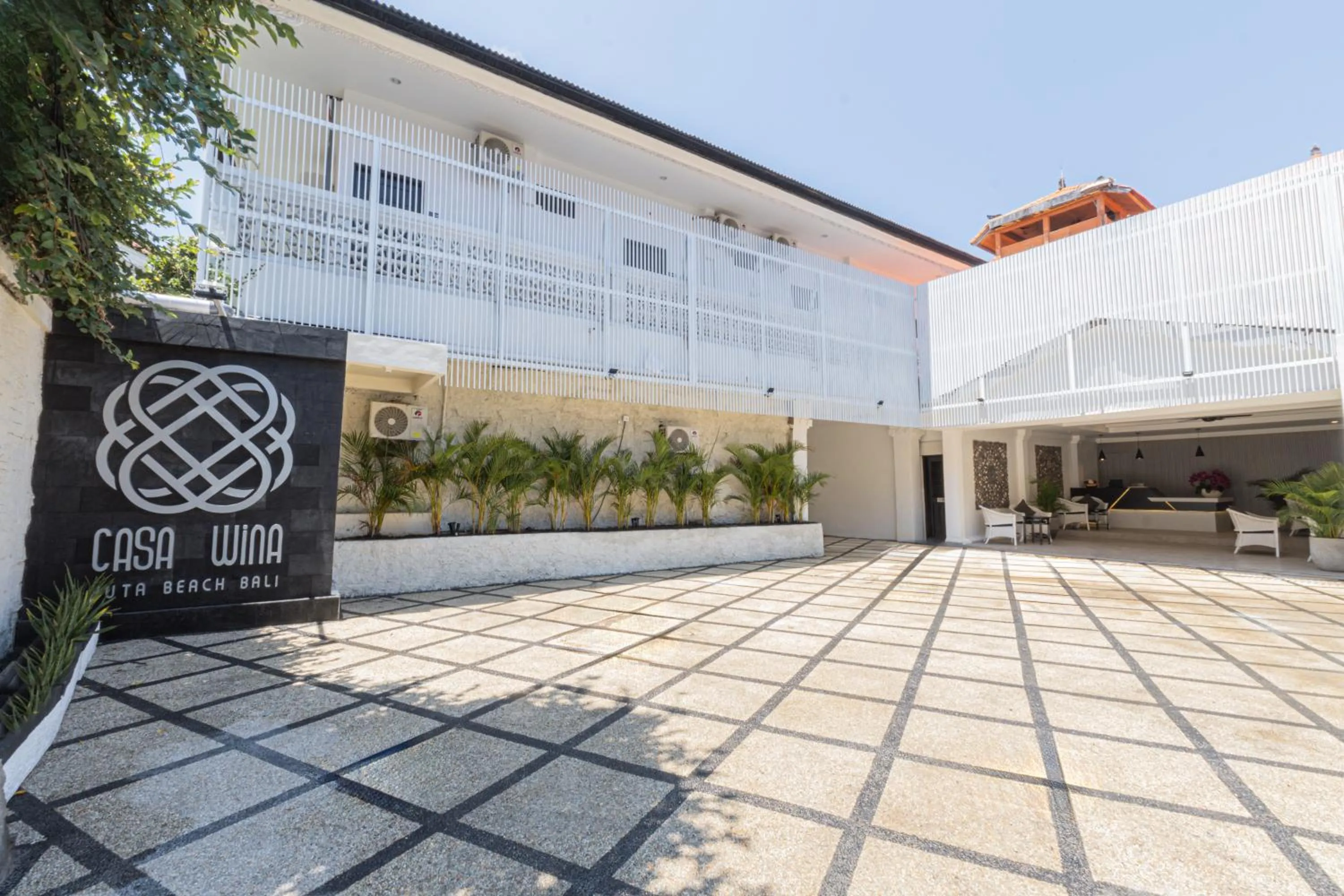 Facade/entrance in Casa Wina Kuta Managed by ARM Hospitality