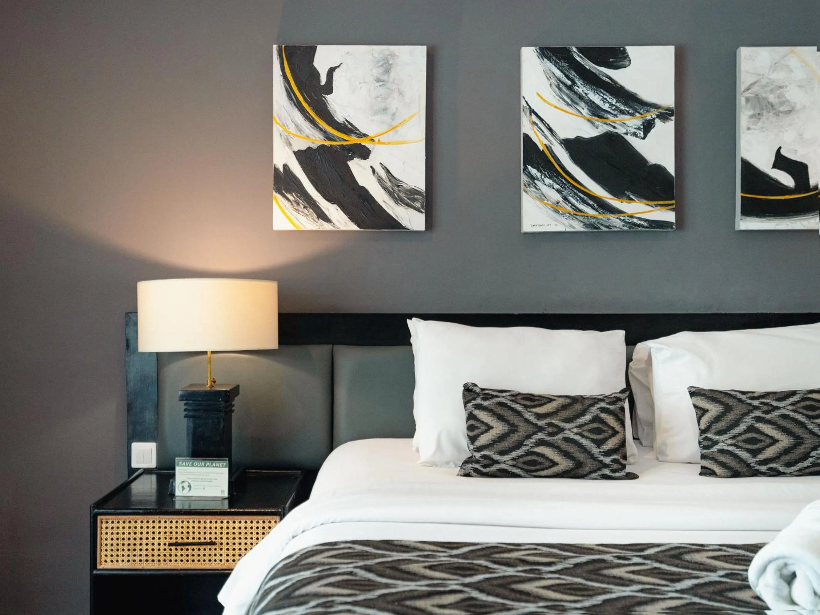 Decorative detail, Bed in Casa Wina Kuta Managed by ARM Hospitality